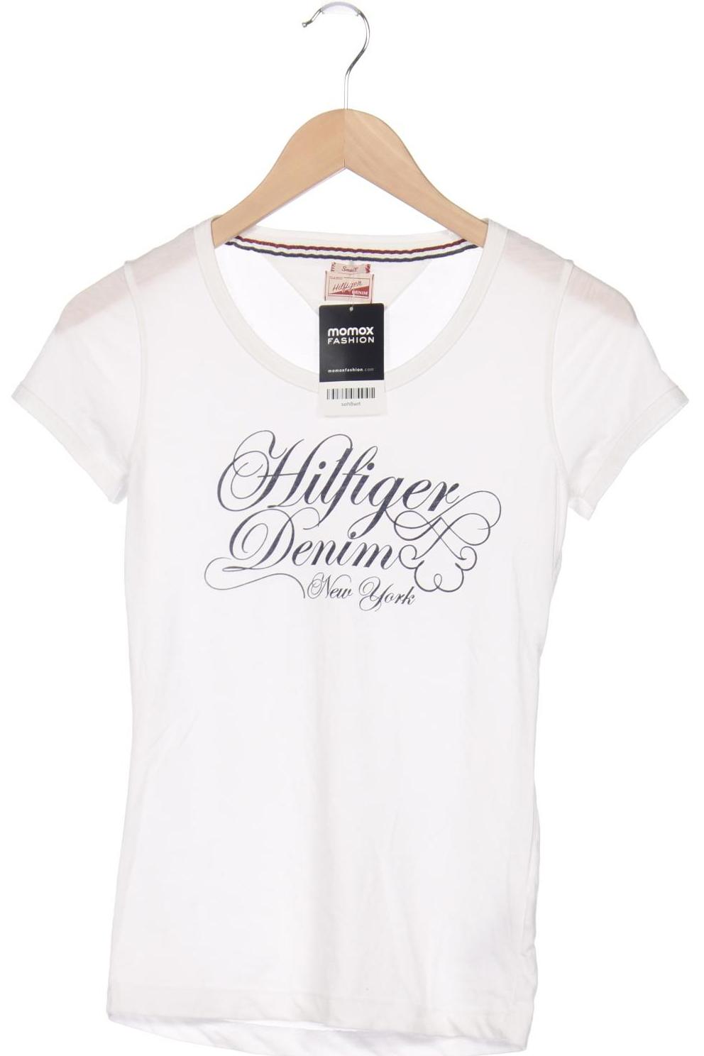 

Hilfiger Denim Damen T-Shirt, weiß, Gr. 36