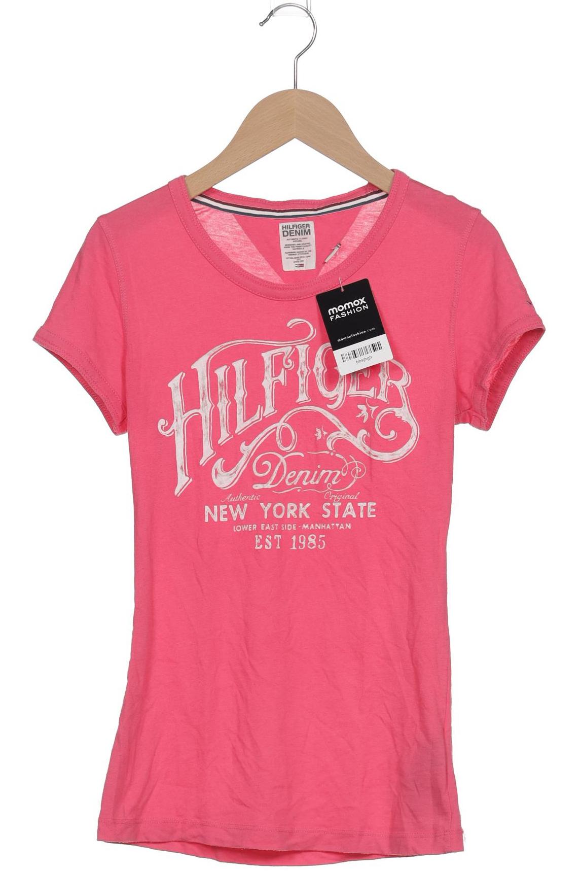 

Hilfiger Denim Damen T-Shirt, pink, Gr. 34