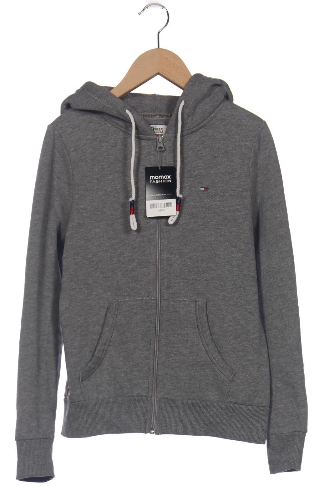

Hilfiger Denim Damen Kapuzenpullover, grau, Gr. 34