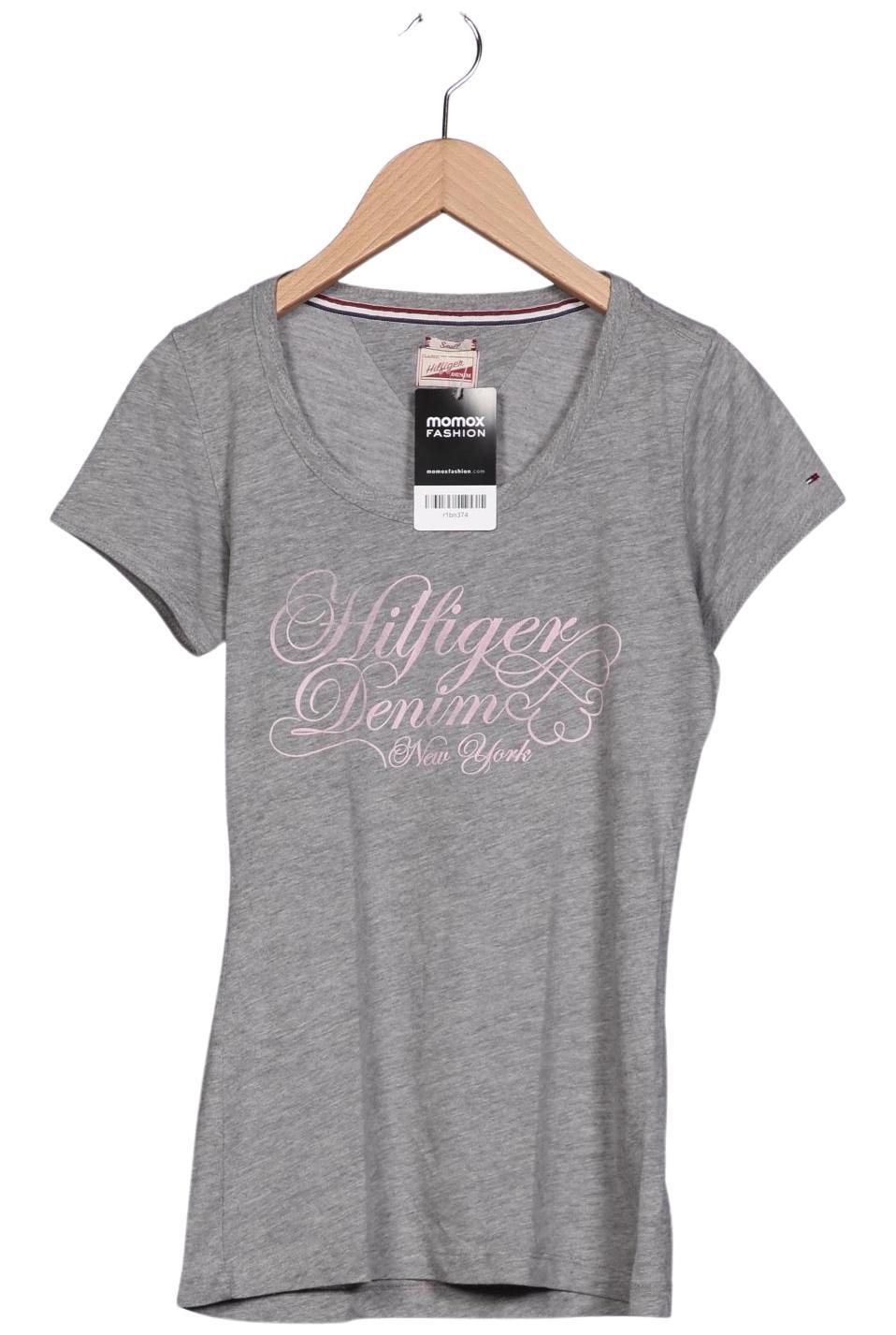 

Hilfiger Denim Damen T-Shirt, grau, Gr. 36