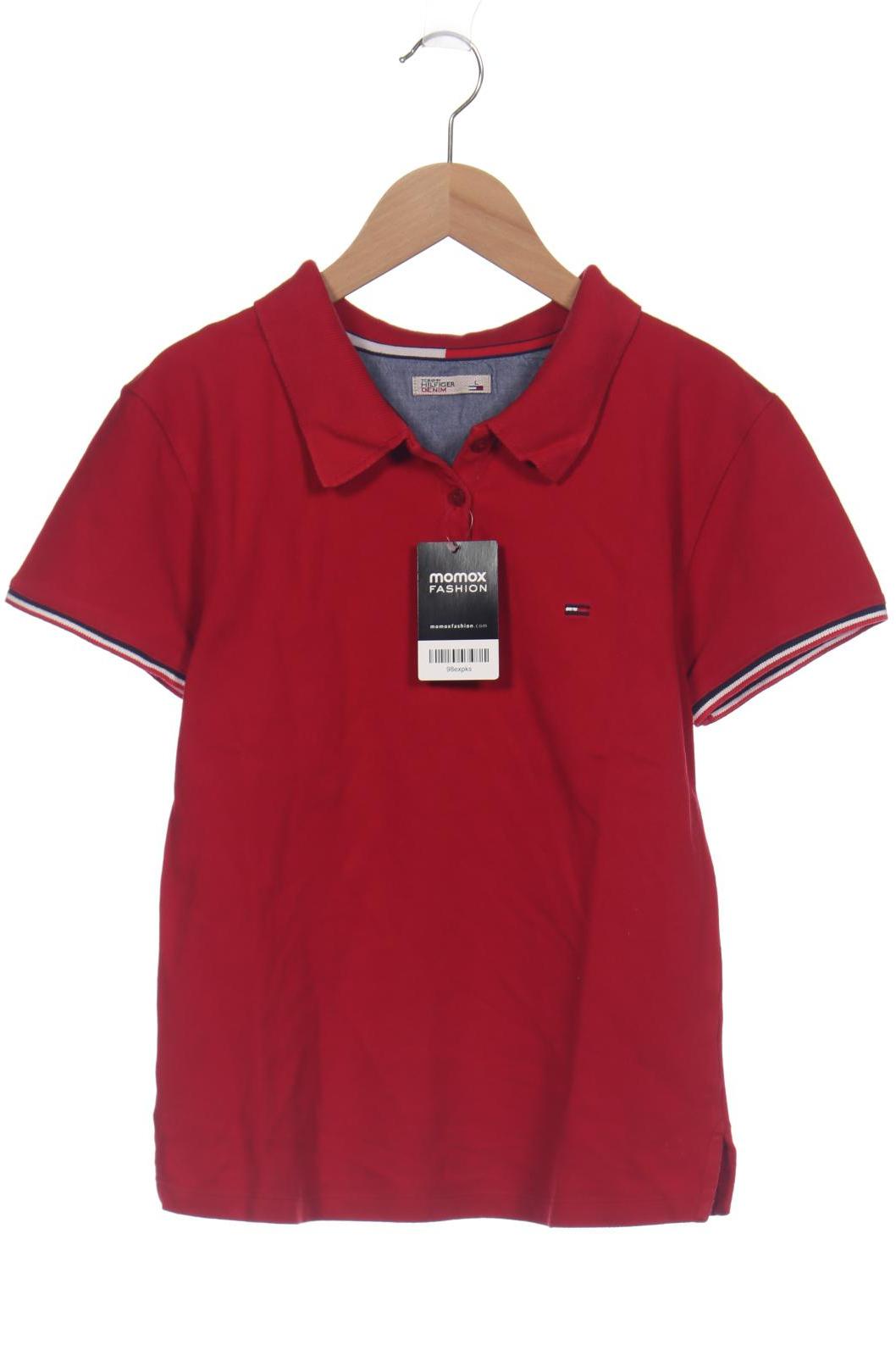 

HILFIGER DENIM Damen Poloshirt, rot