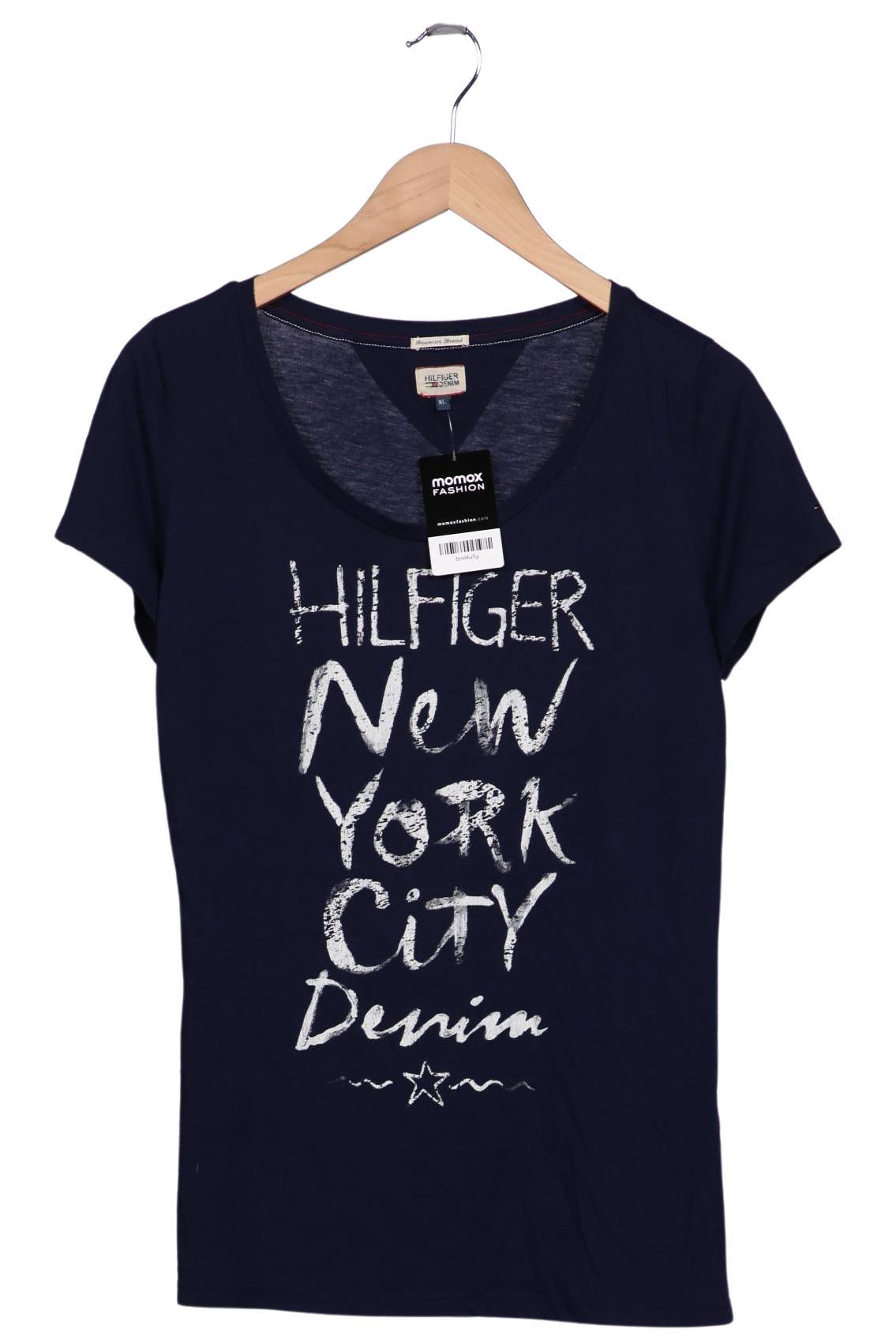 

Hilfiger Denim Damen T-Shirt, marineblau, Gr. 44