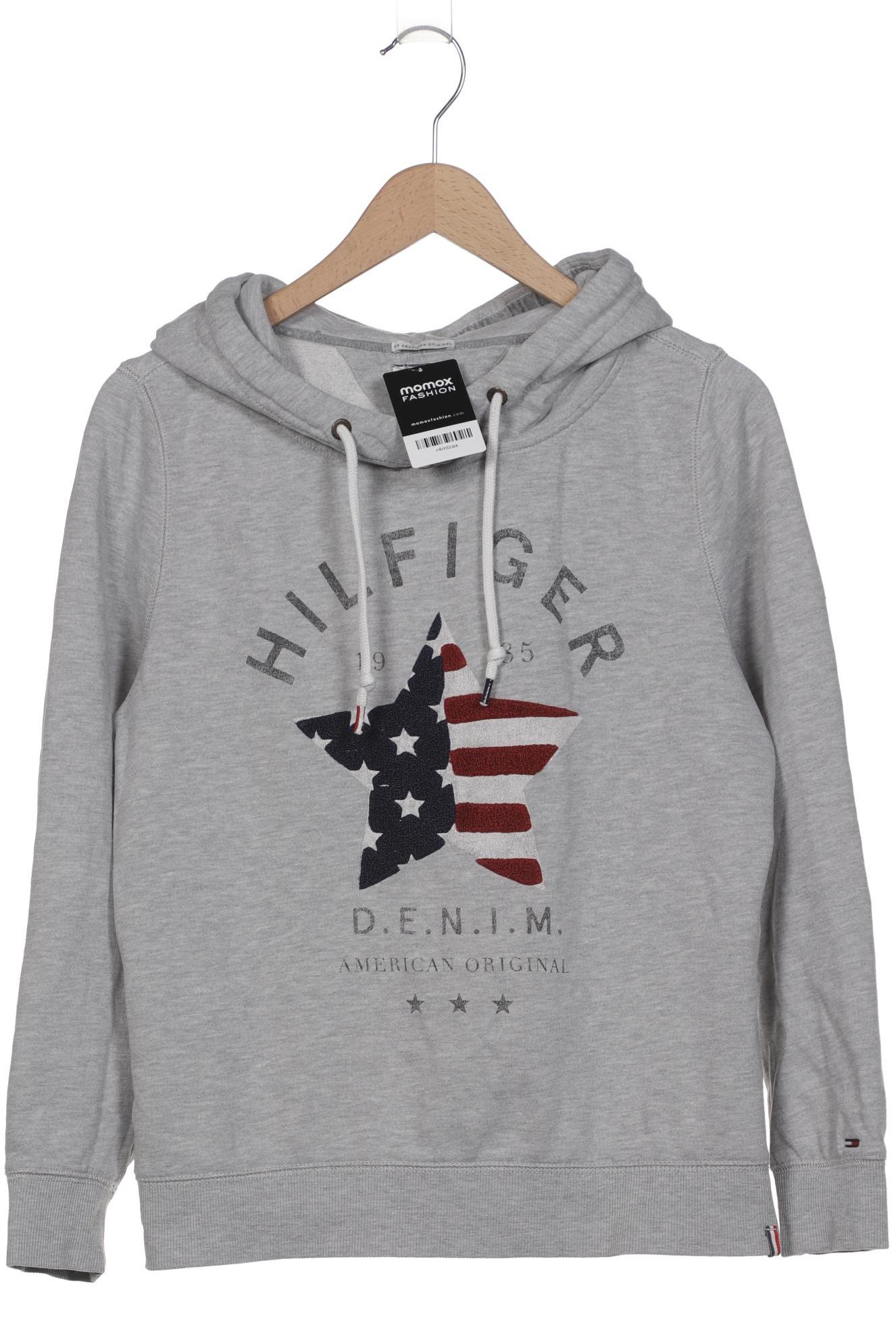 

Hilfiger Denim Damen Kapuzenpullover, grau, Gr. 42