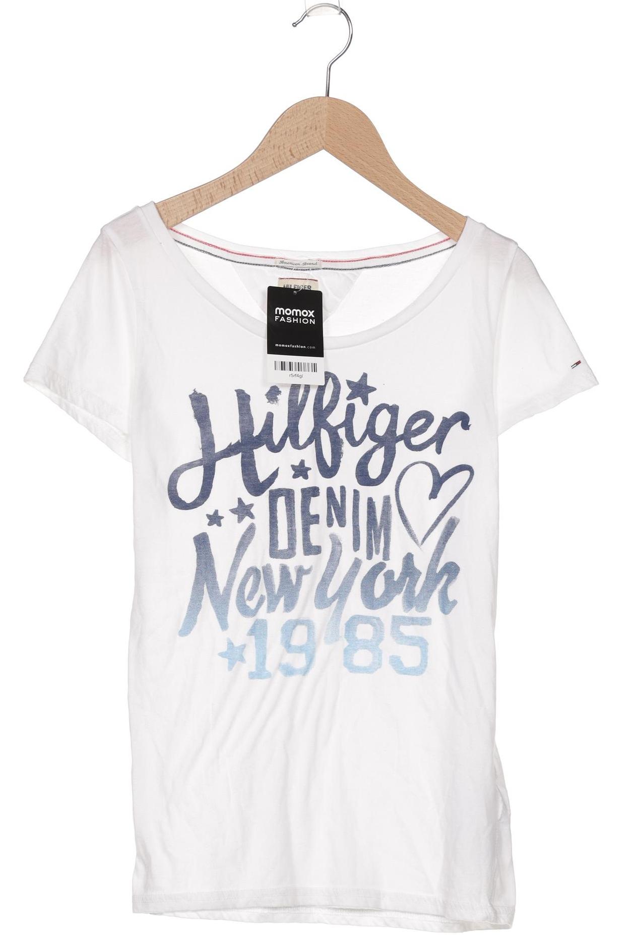 

Hilfiger Denim Damen T-Shirt, weiß, Gr. 36