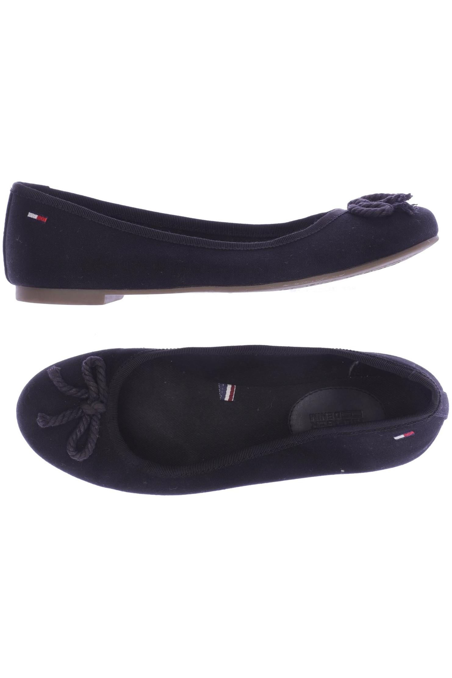 

Hilfiger Denim Damen Ballerinas, schwarz, Gr. 36