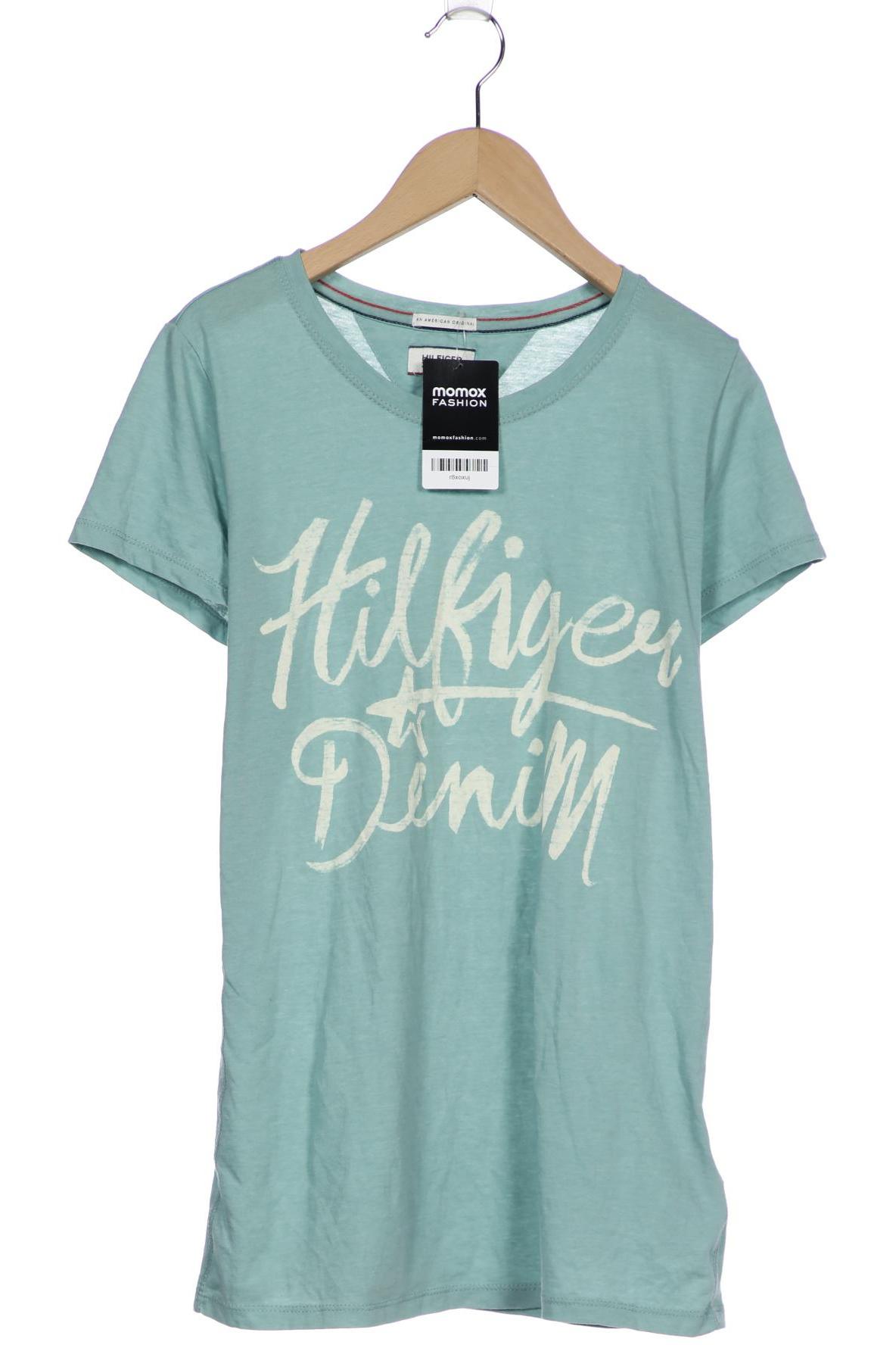

Hilfiger Denim Damen T-Shirt, türkis, Gr. 44