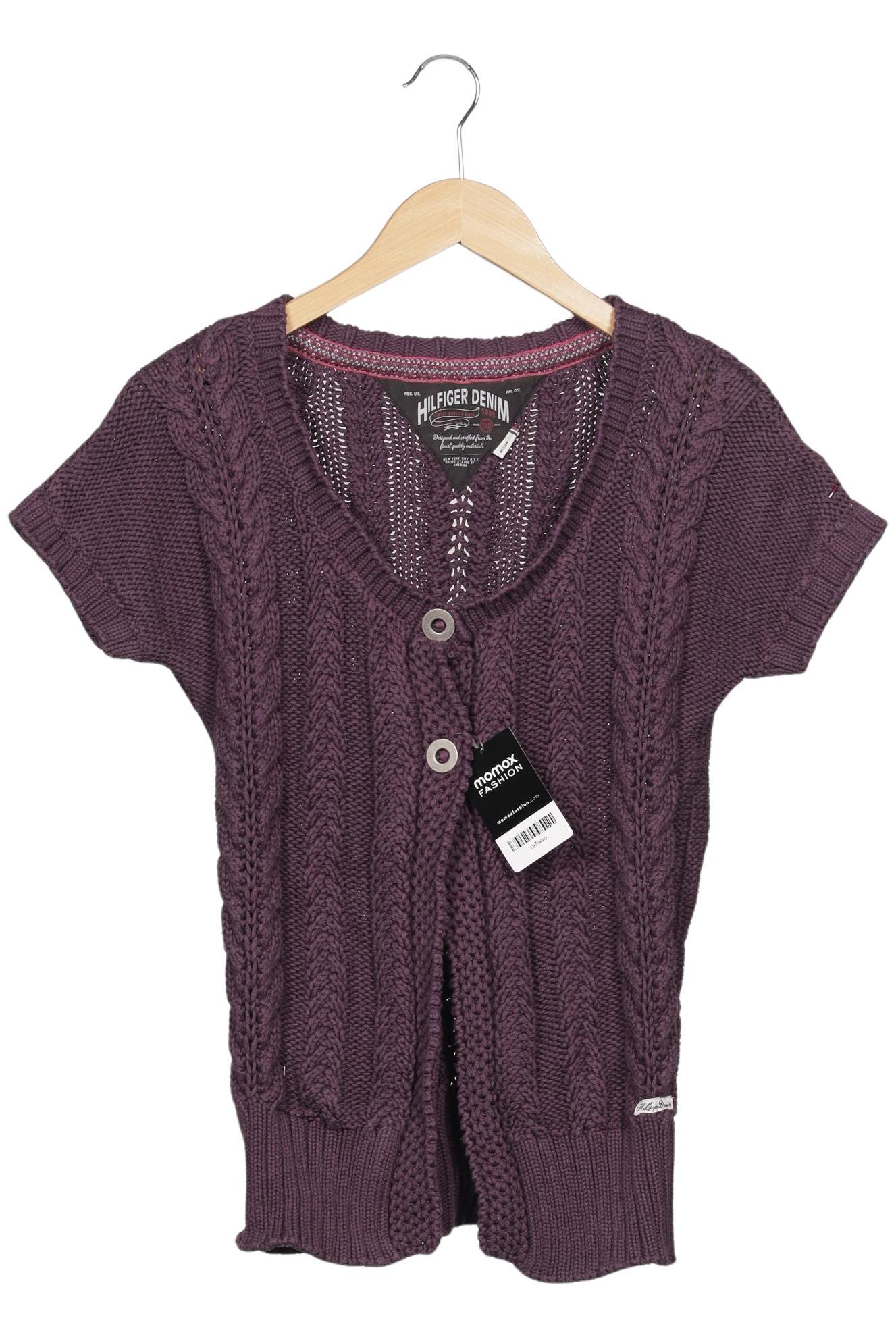 

Hilfiger Denim Damen Strickjacke, flieder, Gr. 38