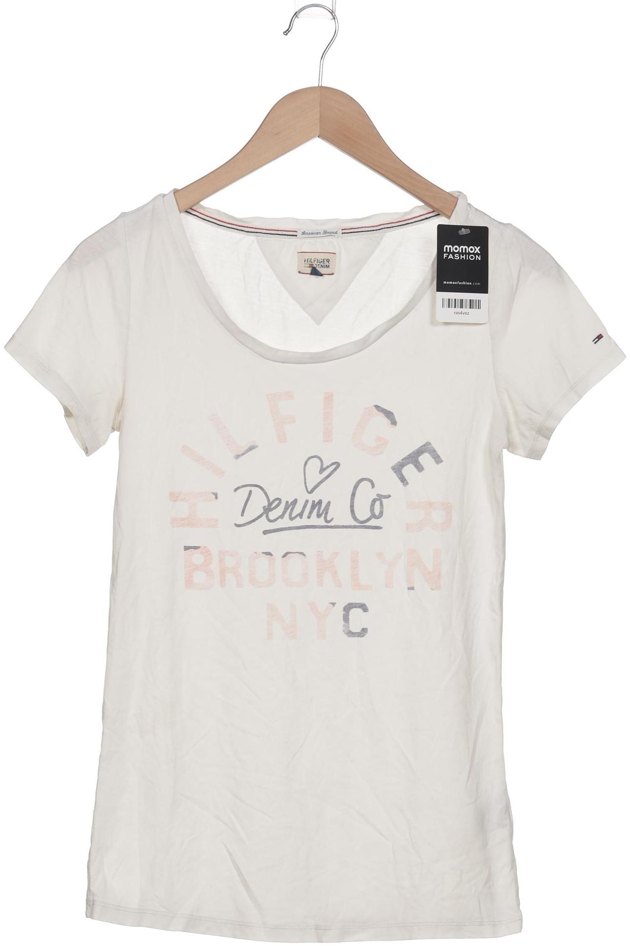 

Hilfiger Denim Damen T-Shirt, weiß, Gr. 38