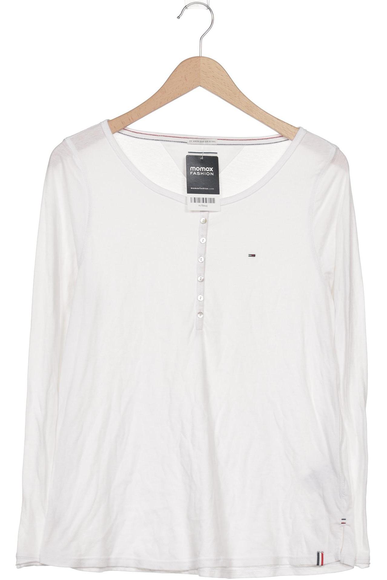 

Hilfiger Denim Damen Langarmshirt, weiß, Gr. 42