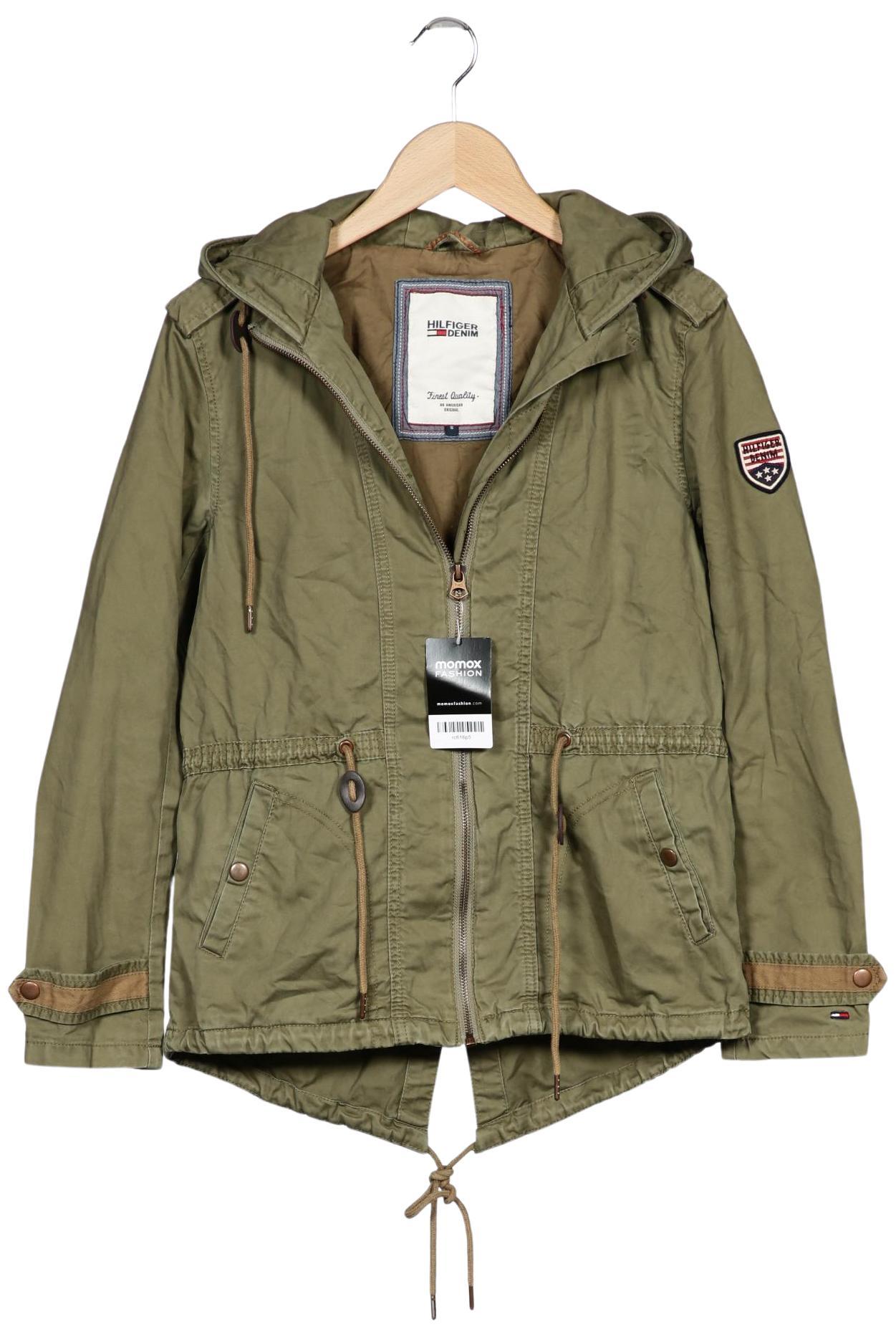 

Hilfiger Denim Damen Jacke, grün, Gr. 36