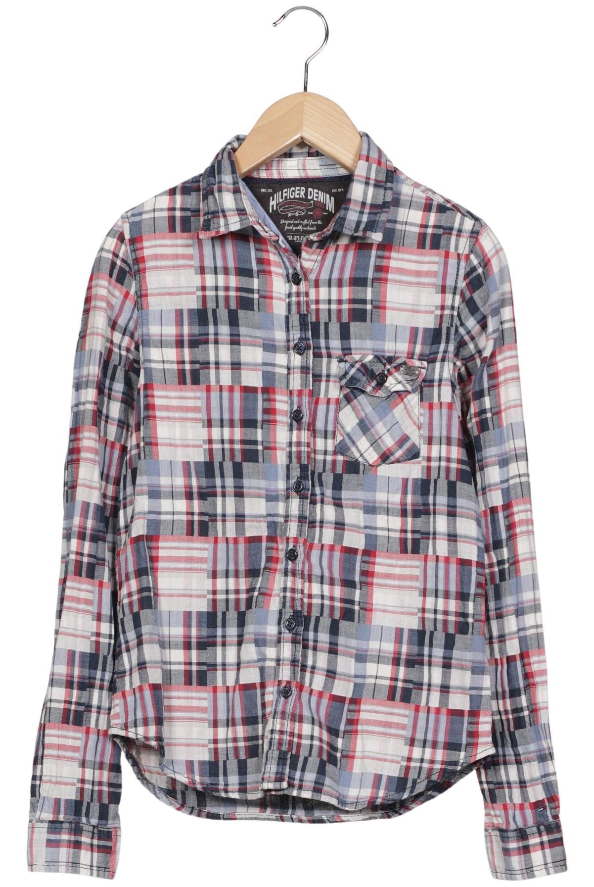 

Hilfiger Denim Damen Bluse, mehrfarbig, Gr. 36