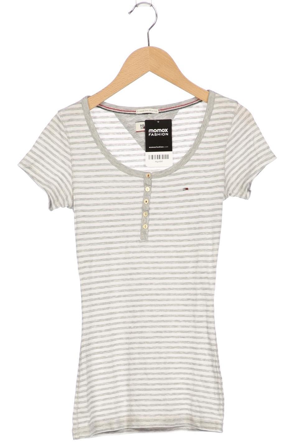 

Hilfiger Denim Damen T-Shirt, grau, Gr. 36