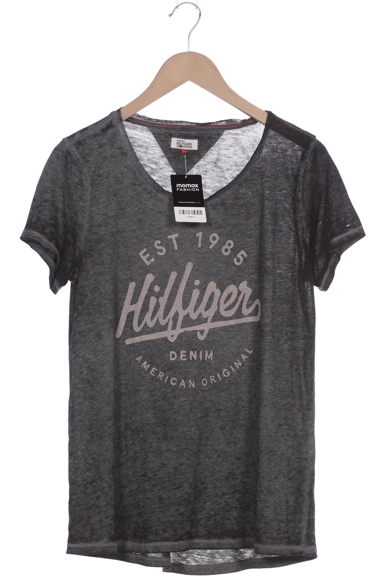 

Hilfiger Denim Damen T-Shirt, grau, Gr. 42