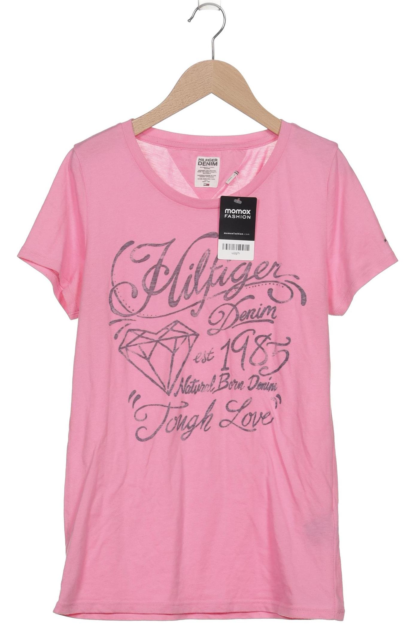 

Hilfiger Denim Damen T-Shirt, pink, Gr. 42