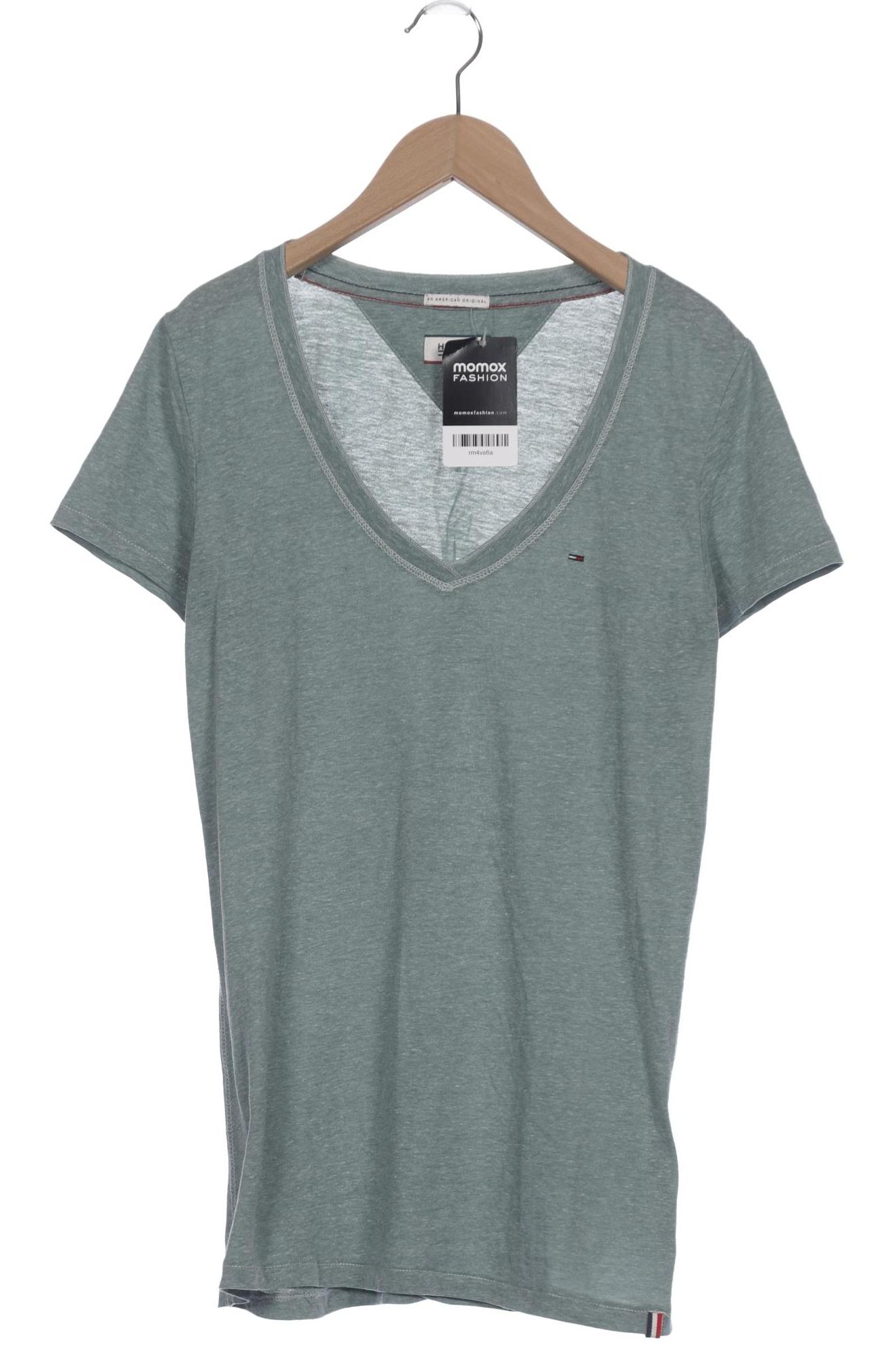 

Hilfiger Denim Damen T-Shirt, grün, Gr. 42