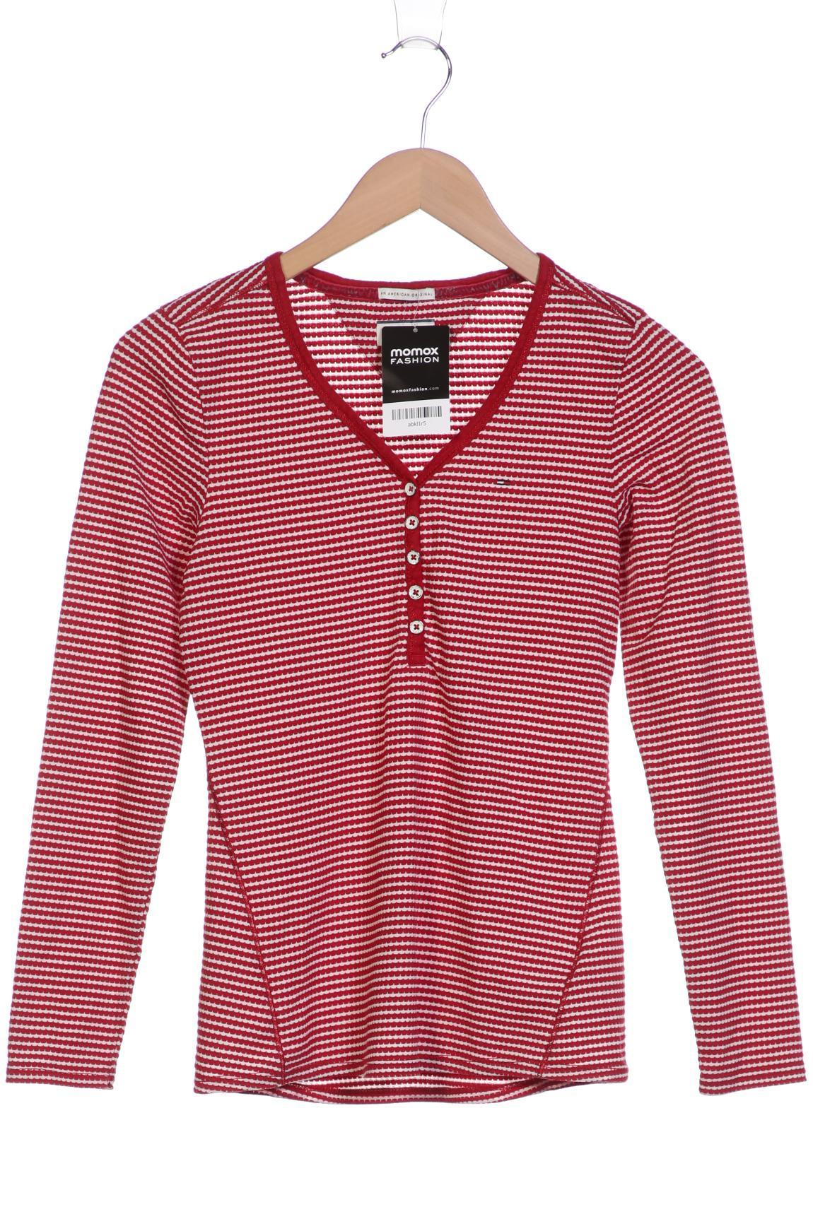 

Hilfiger Denim Damen Langarmshirt, rot, Gr. 34