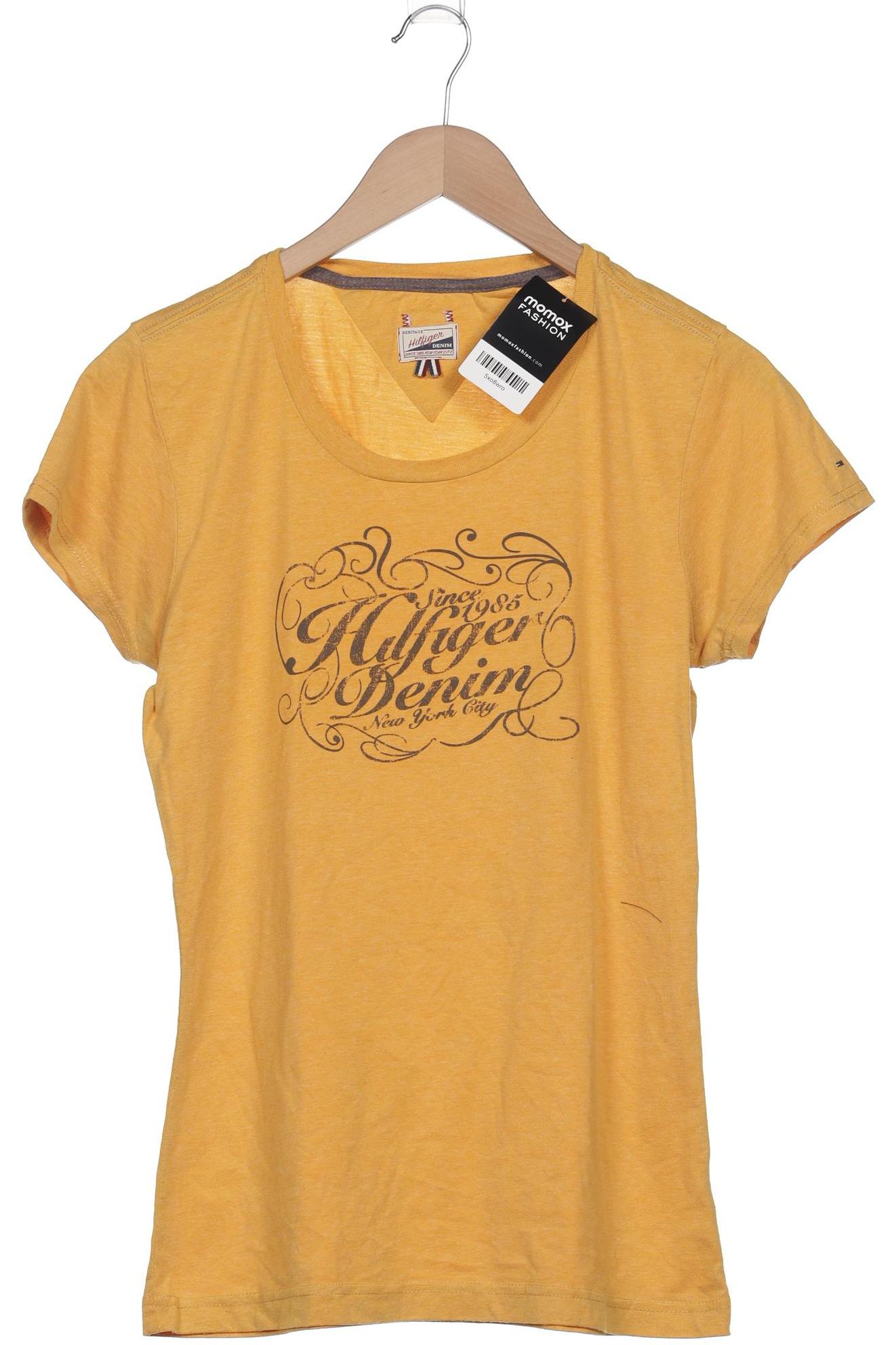 

Hilfiger Denim Damen T-Shirt, gelb, Gr. 38