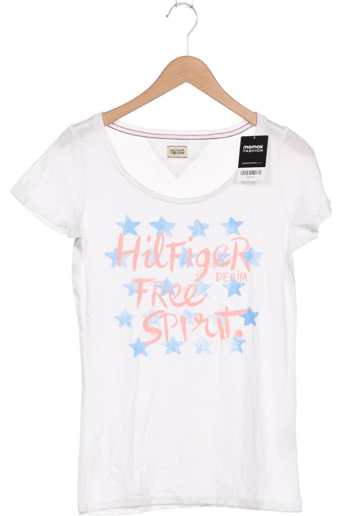 

Hilfiger Denim Damen T-Shirt, weiß, Gr. 38