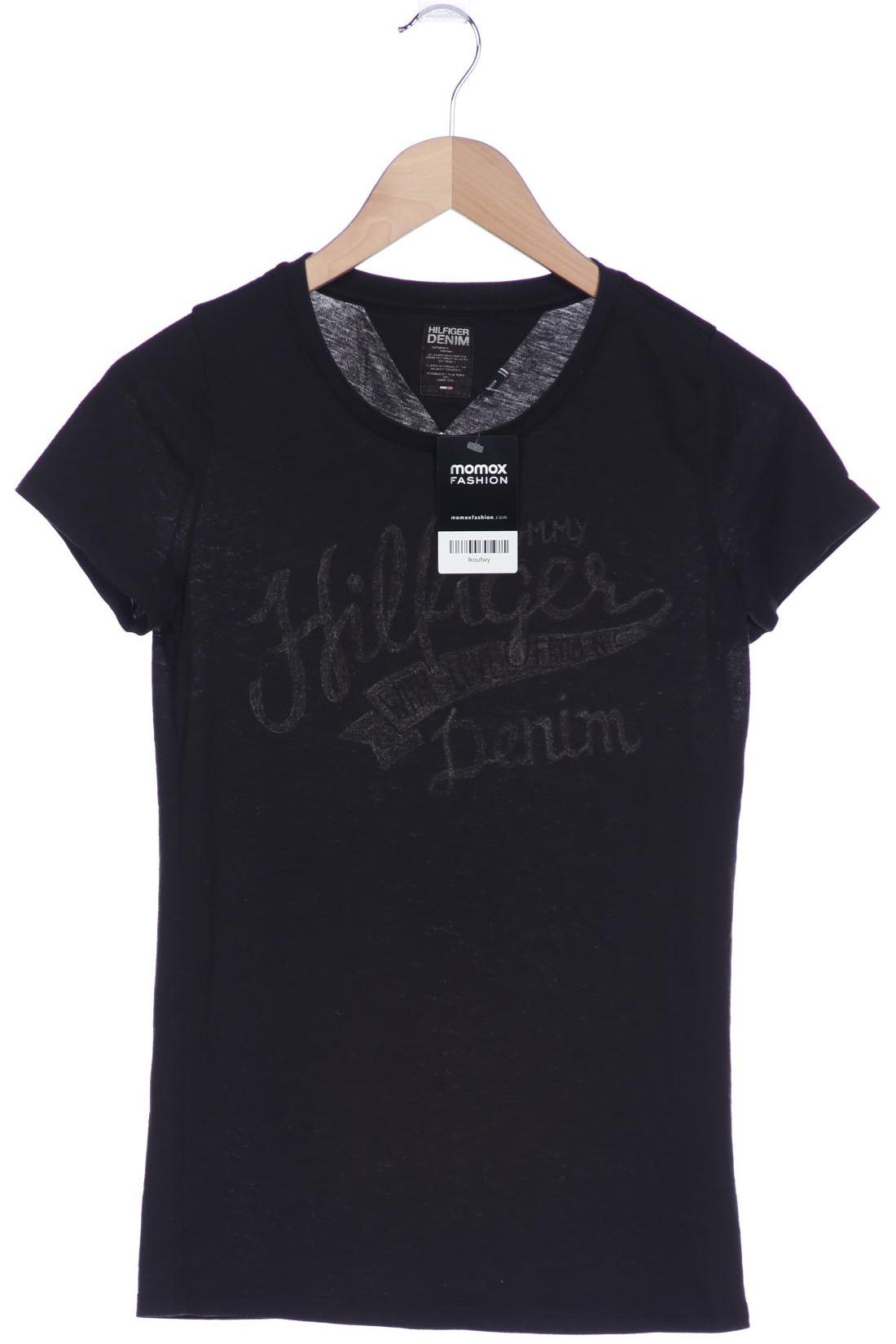 

Hilfiger Denim Damen T-Shirt, schwarz, Gr. 38