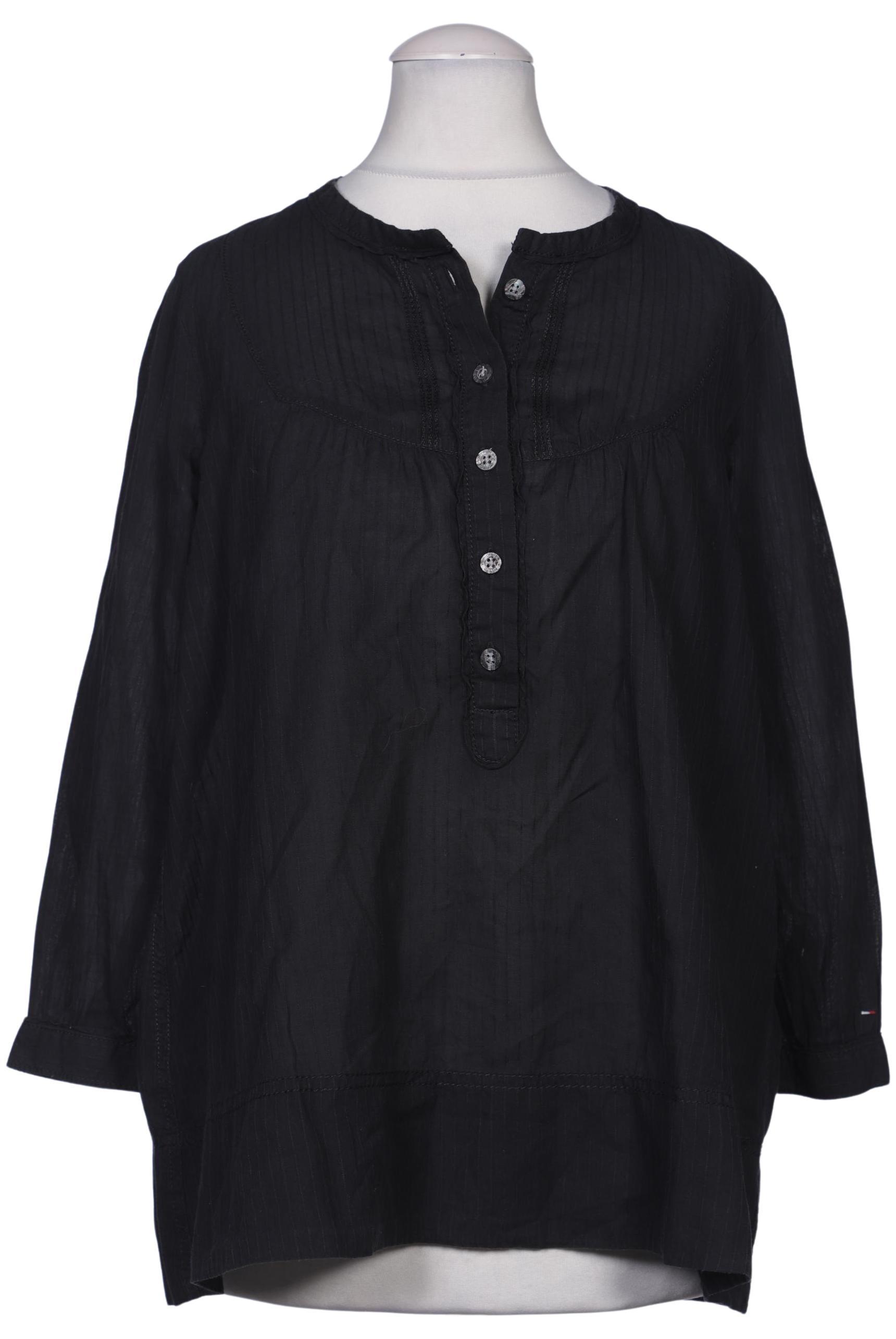 

Hilfiger Denim Damen Bluse, schwarz, Gr. 34
