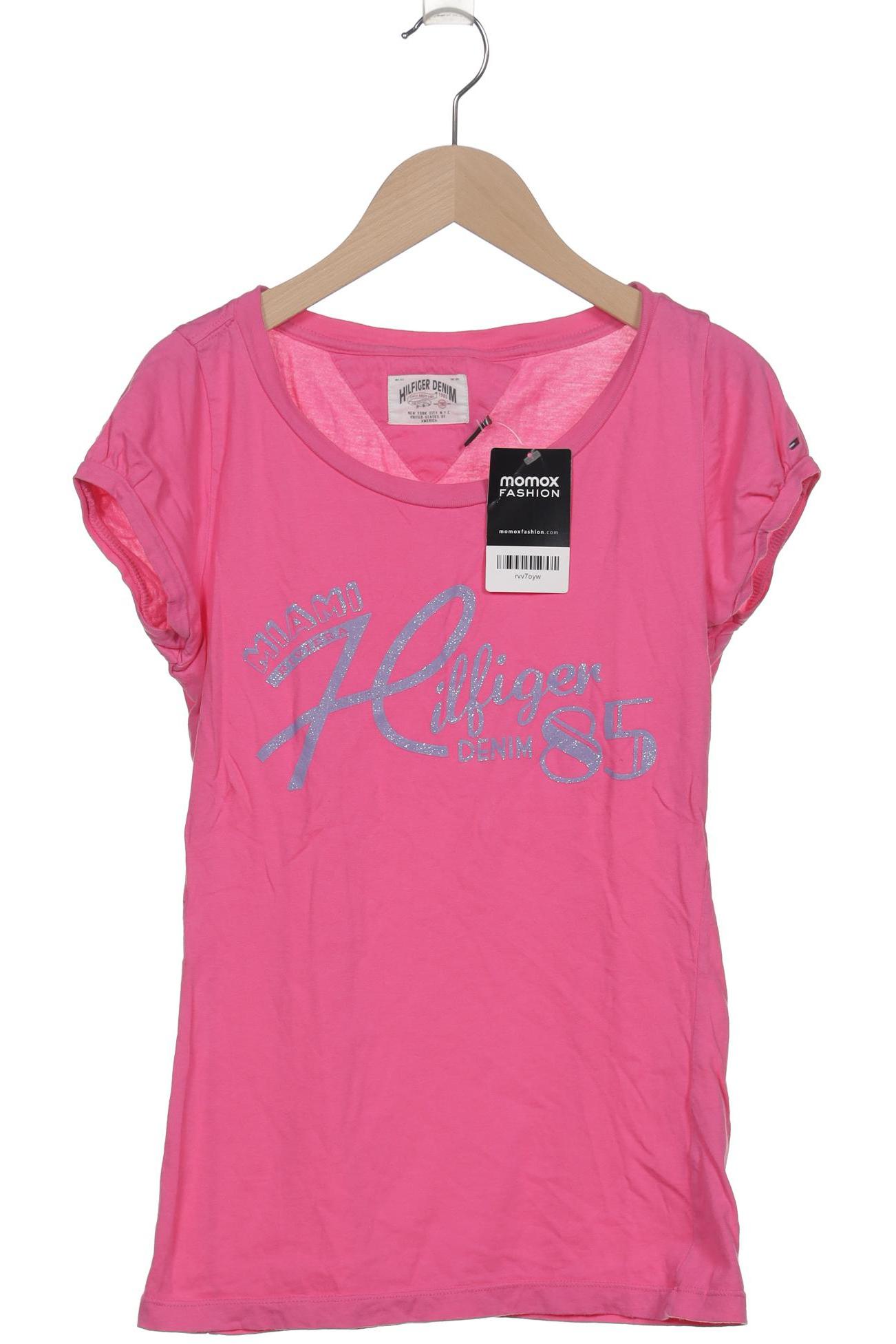

Hilfiger Denim Damen T-Shirt, pink, Gr. 36