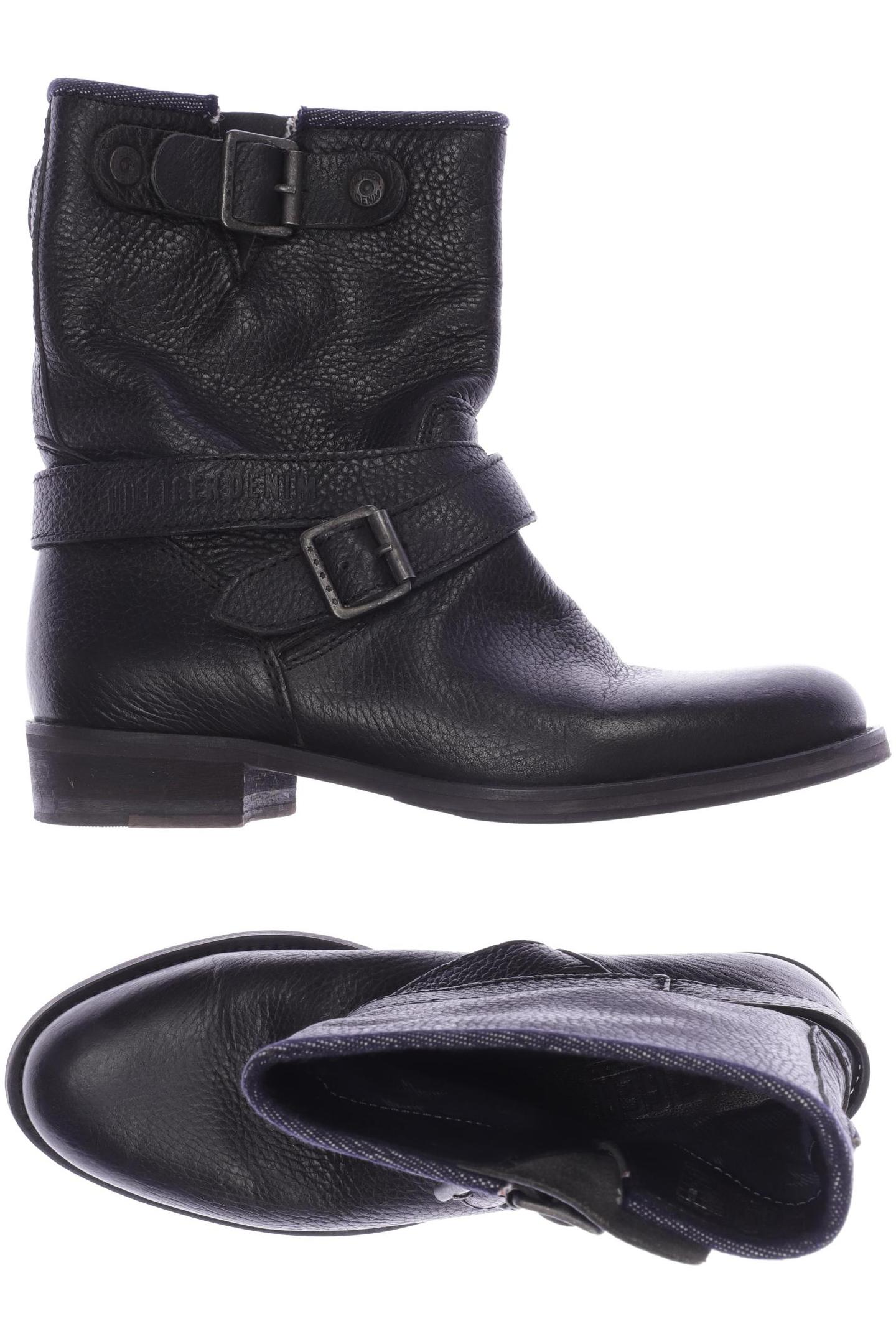 

Hilfiger Denim Damen Stiefelette, schwarz, Gr. 37