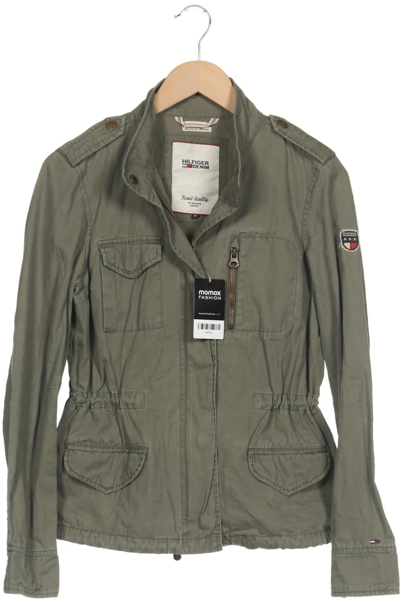 

Hilfiger Denim Damen Jacke, grün, Gr. 38
