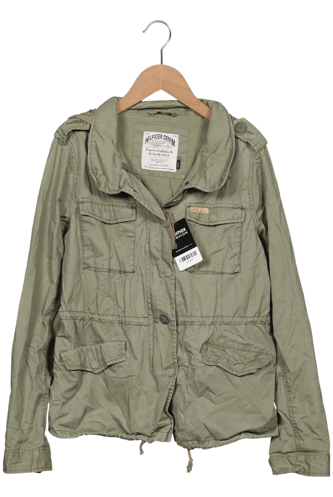 

Hilfiger Denim Damen Jacke, grün, Gr. 38