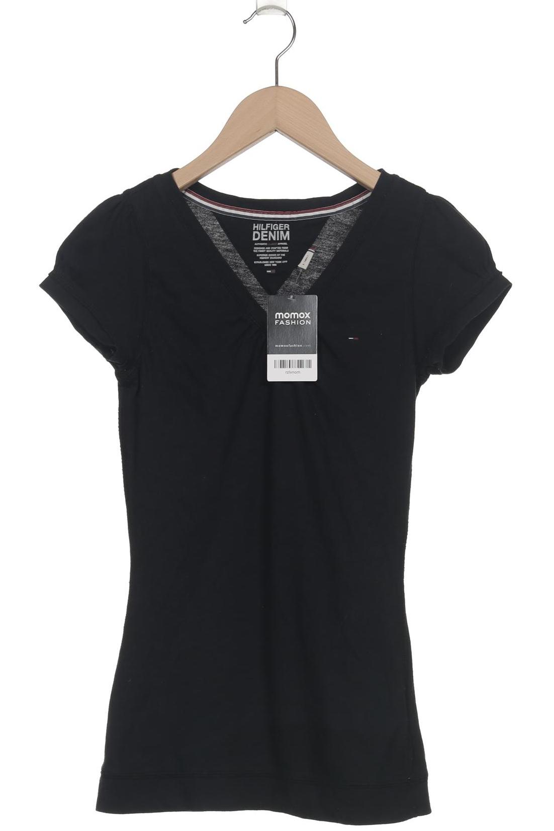 

Hilfiger Denim Damen T-Shirt, schwarz, Gr. 34