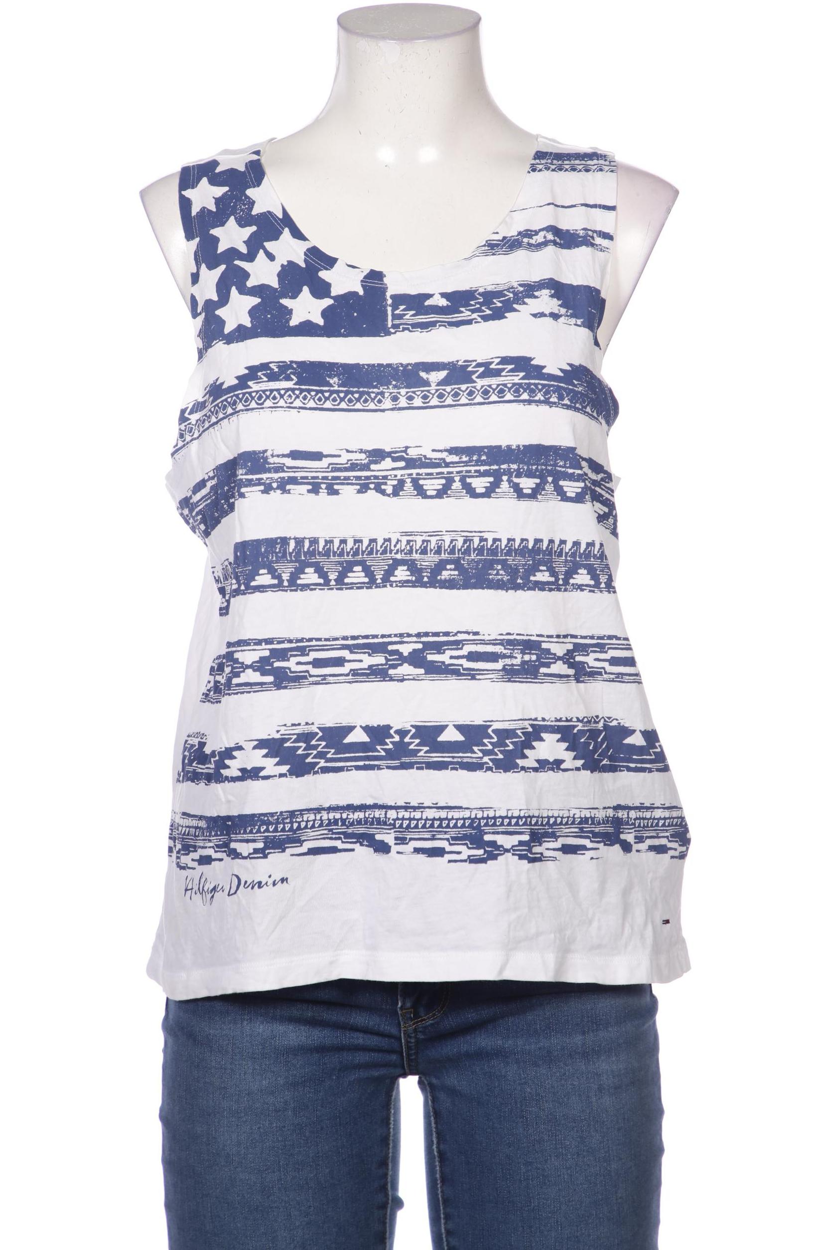 

HILFIGER DENIM Damen Top, weiß