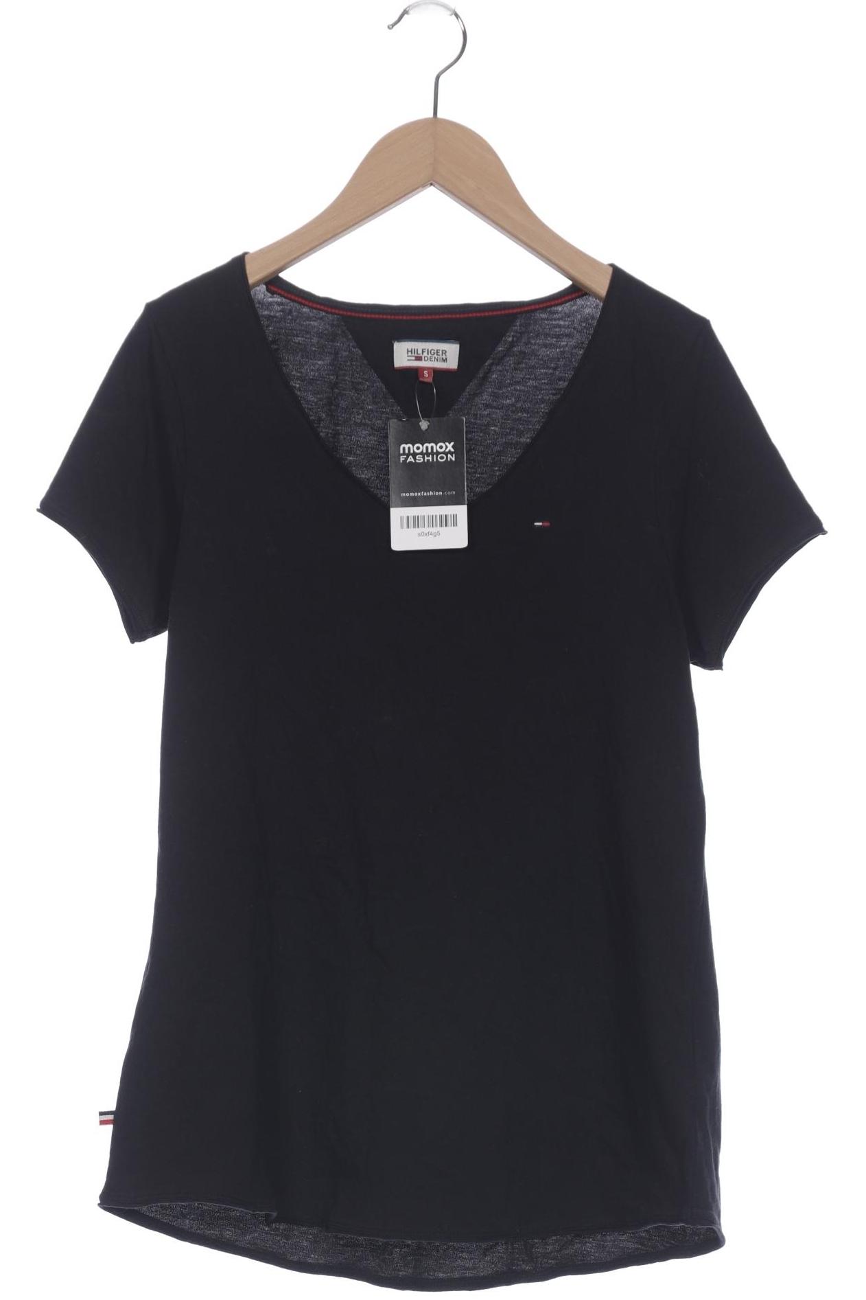 

Hilfiger Denim Damen T-Shirt, schwarz, Gr. 36