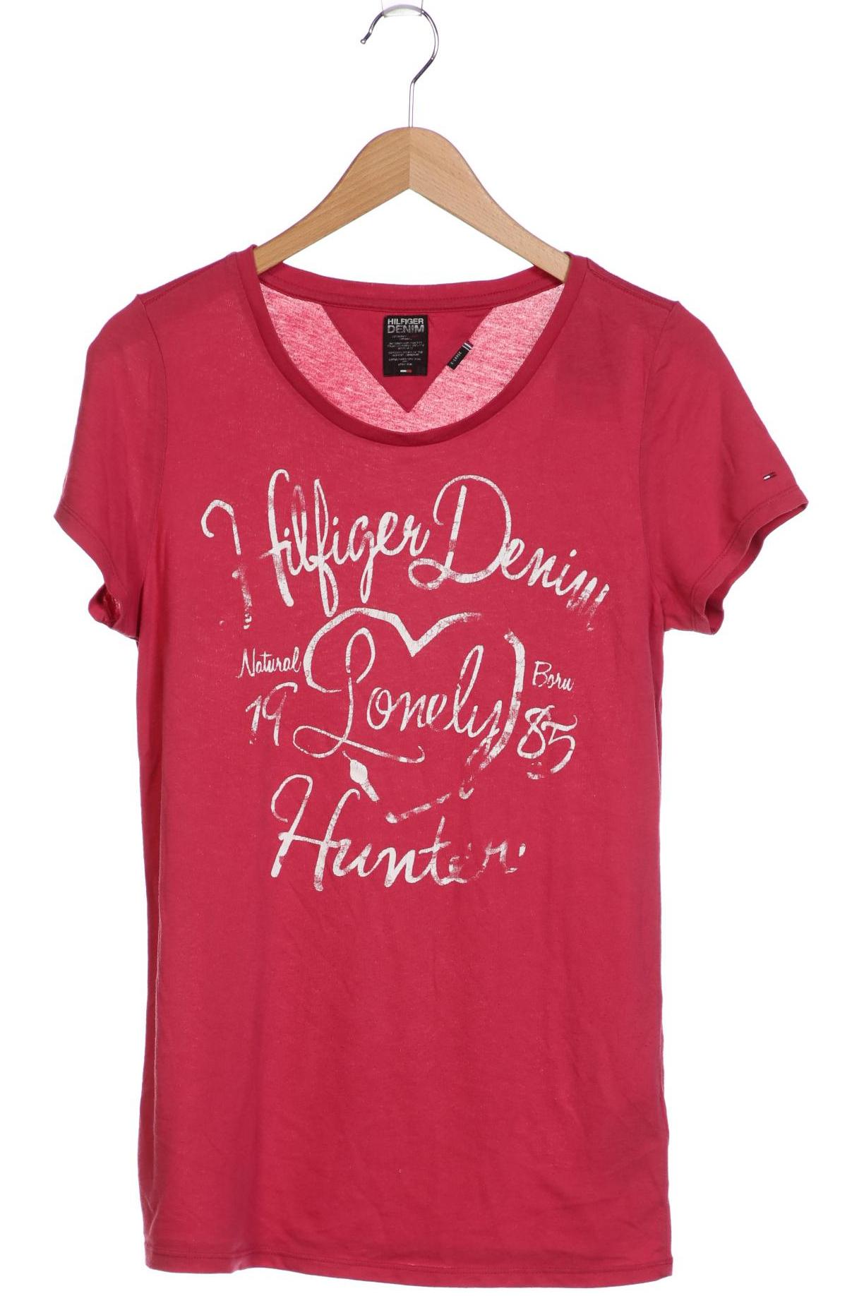

Hilfiger Denim Damen T-Shirt, rot, Gr. 44