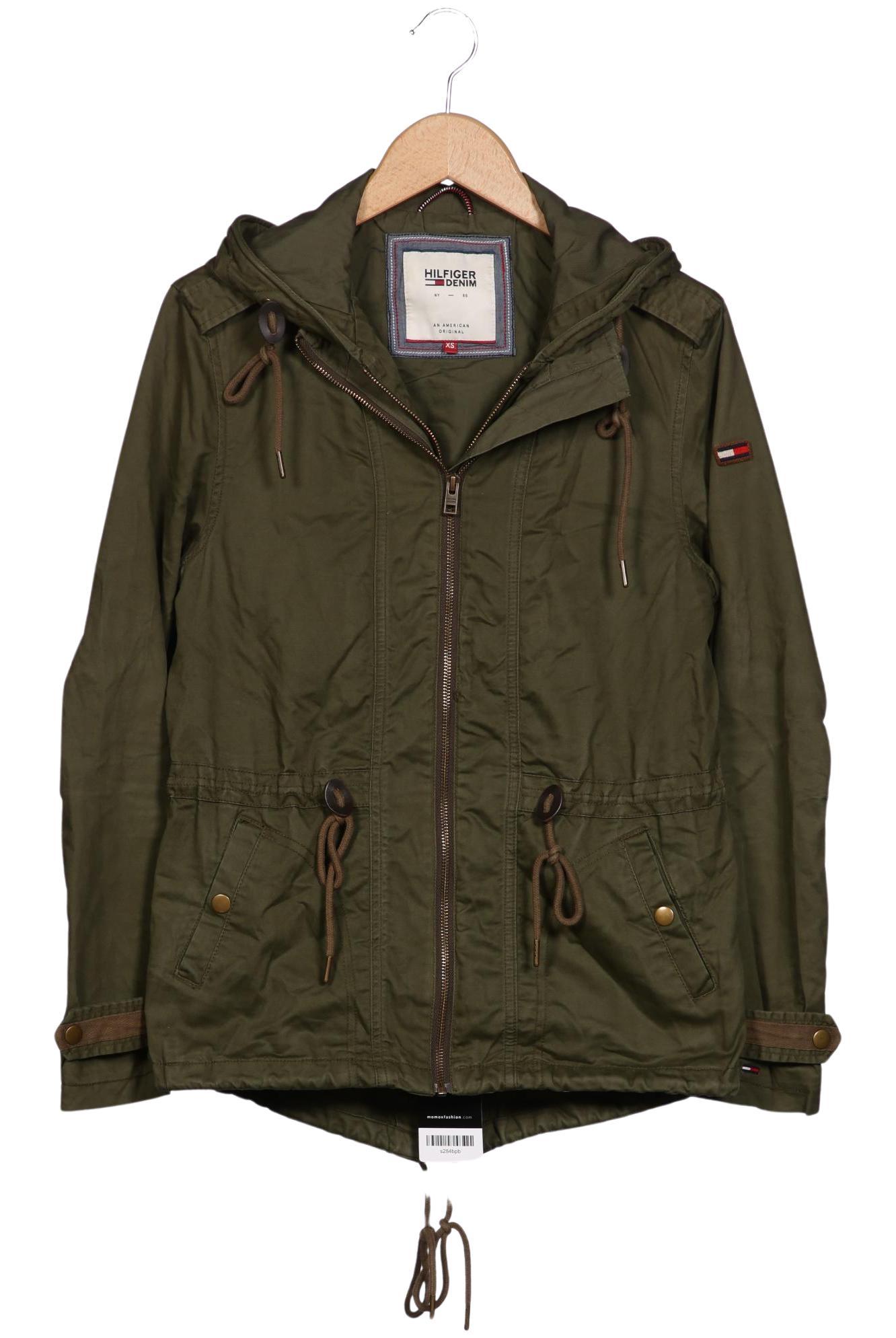 

Hilfiger Denim Damen Jacke, grün, Gr. 34