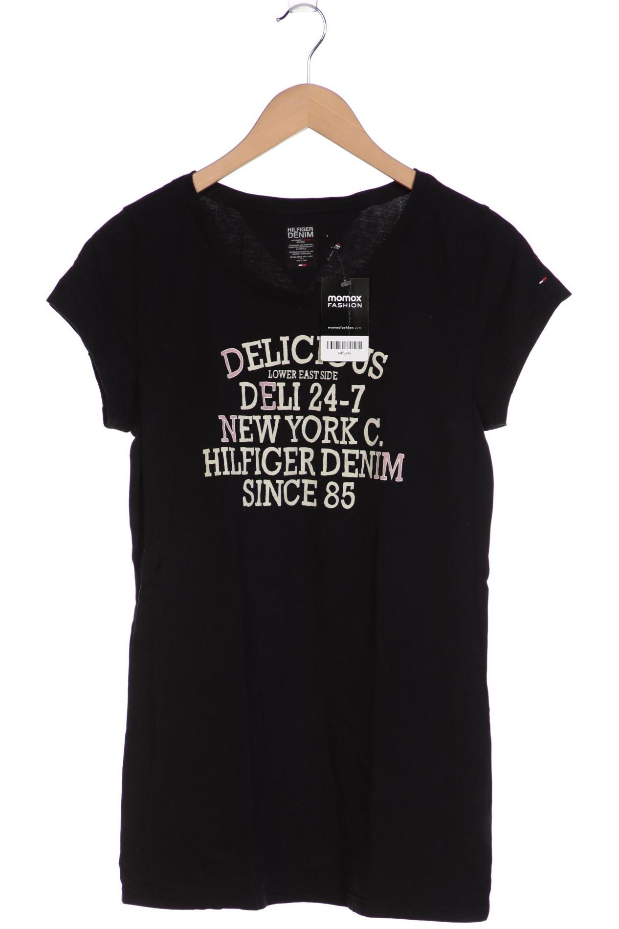

Hilfiger Denim Damen T-Shirt, schwarz, Gr. 44
