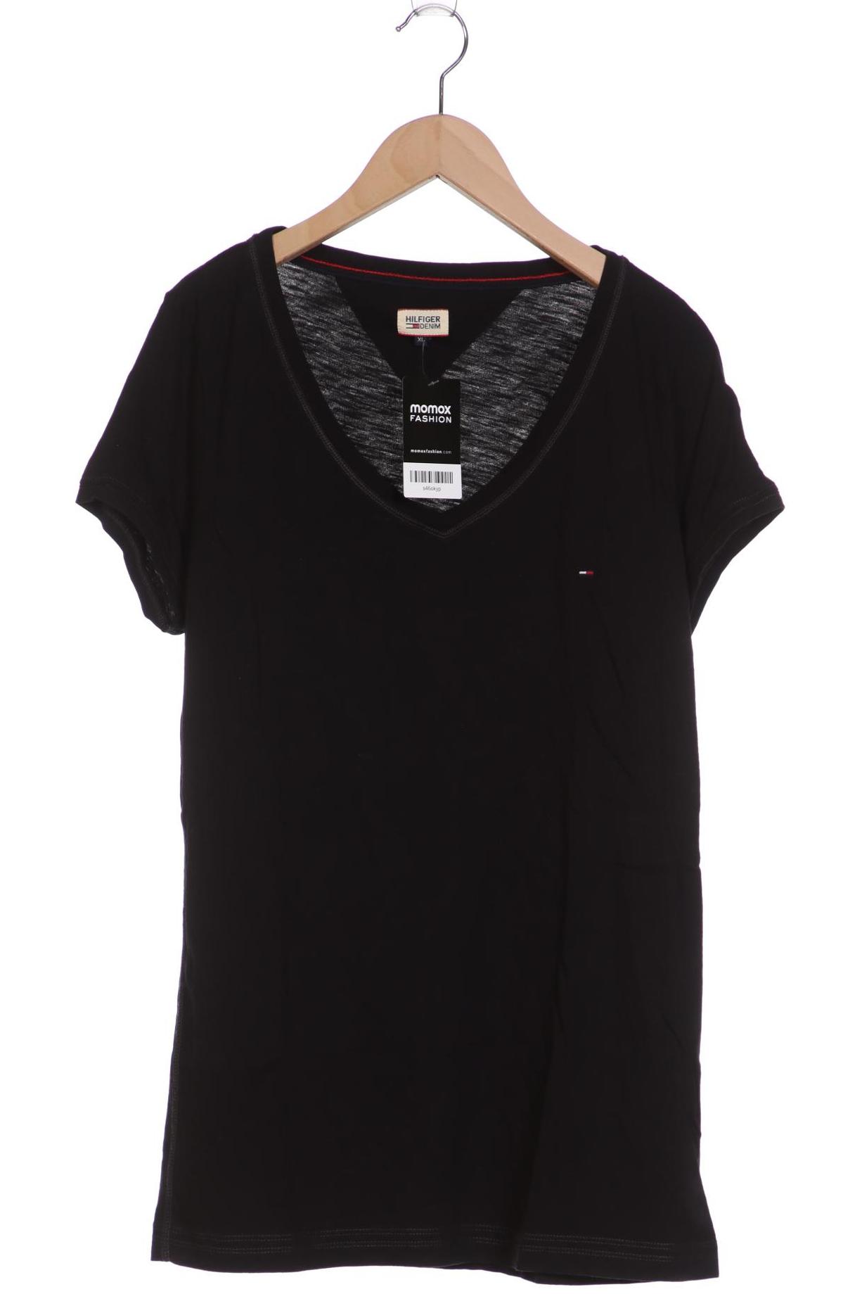 

HILFIGER DENIM Damen T-Shirt, schwarz