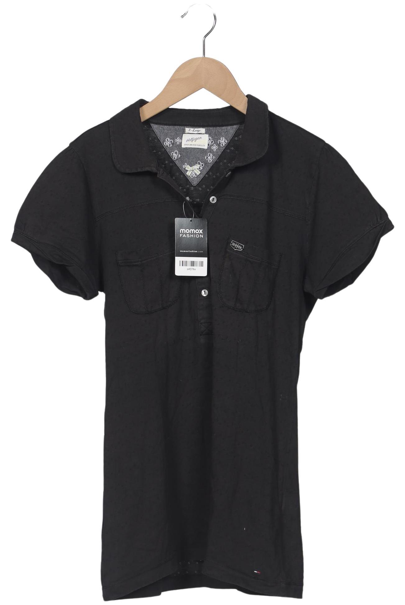 

Hilfiger Denim Damen Poloshirt, schwarz, Gr. 44