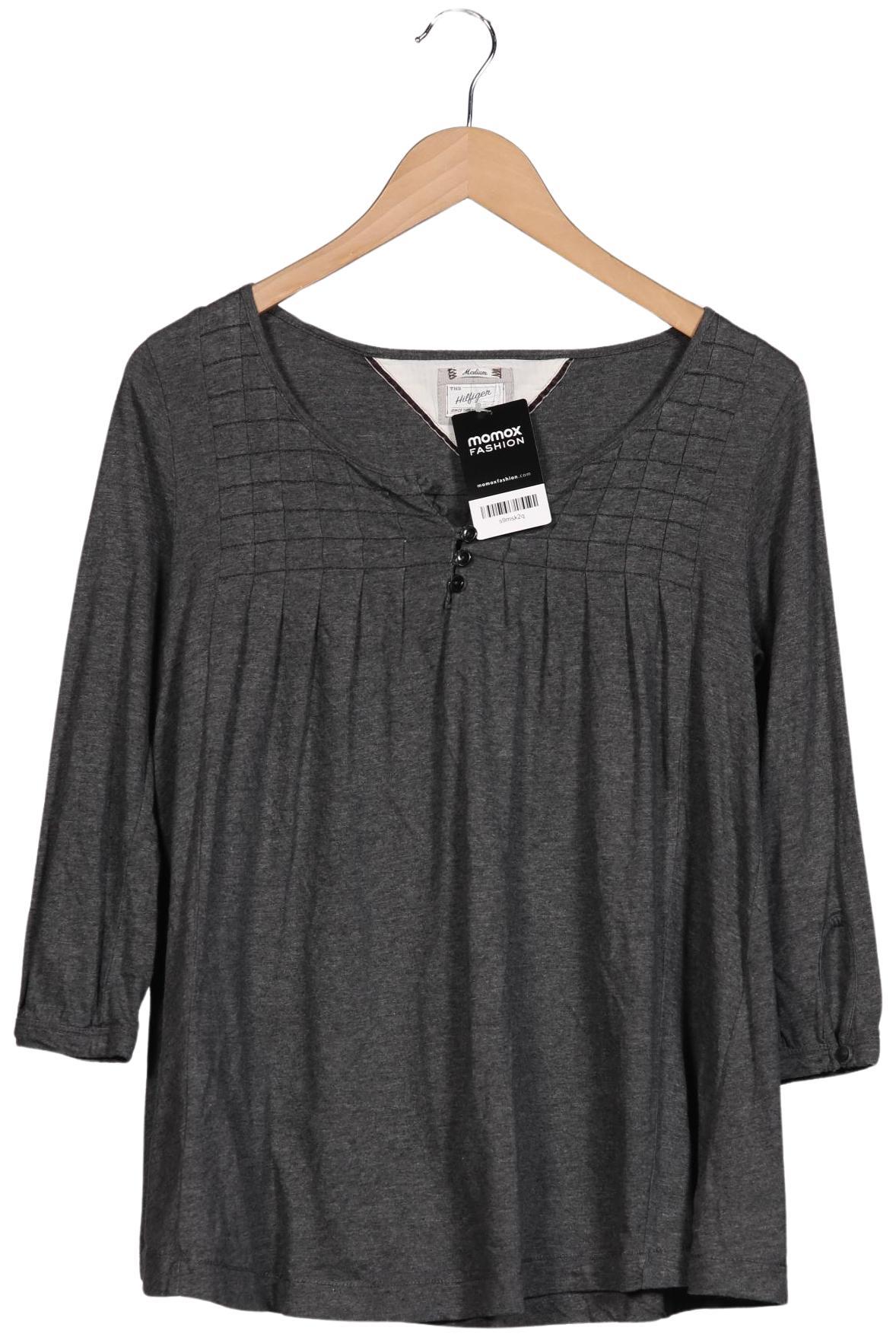 

Hilfiger Denim Damen Langarmshirt, grau, Gr. 38