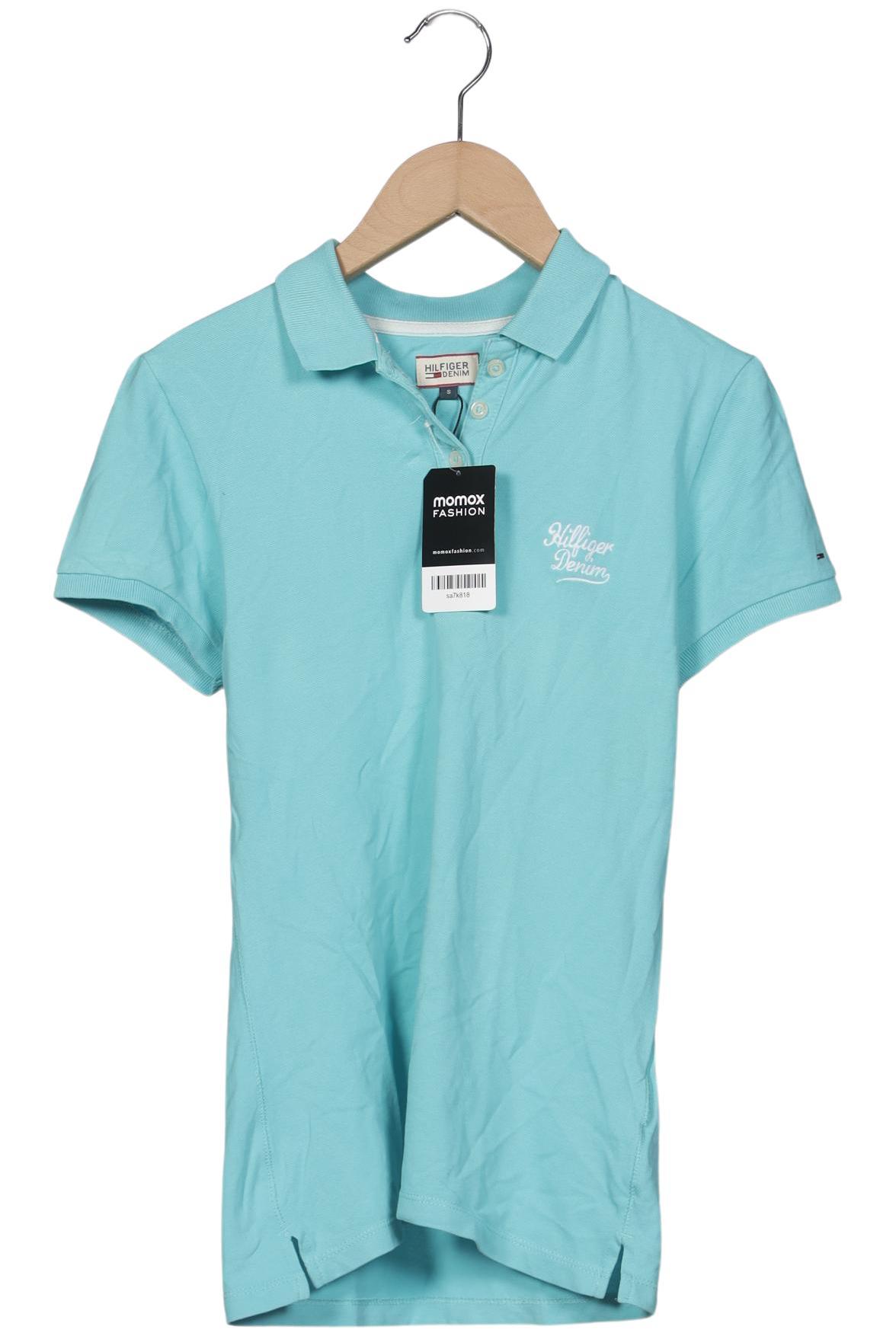 

Hilfiger Denim Damen Poloshirt, hellblau, Gr. 36