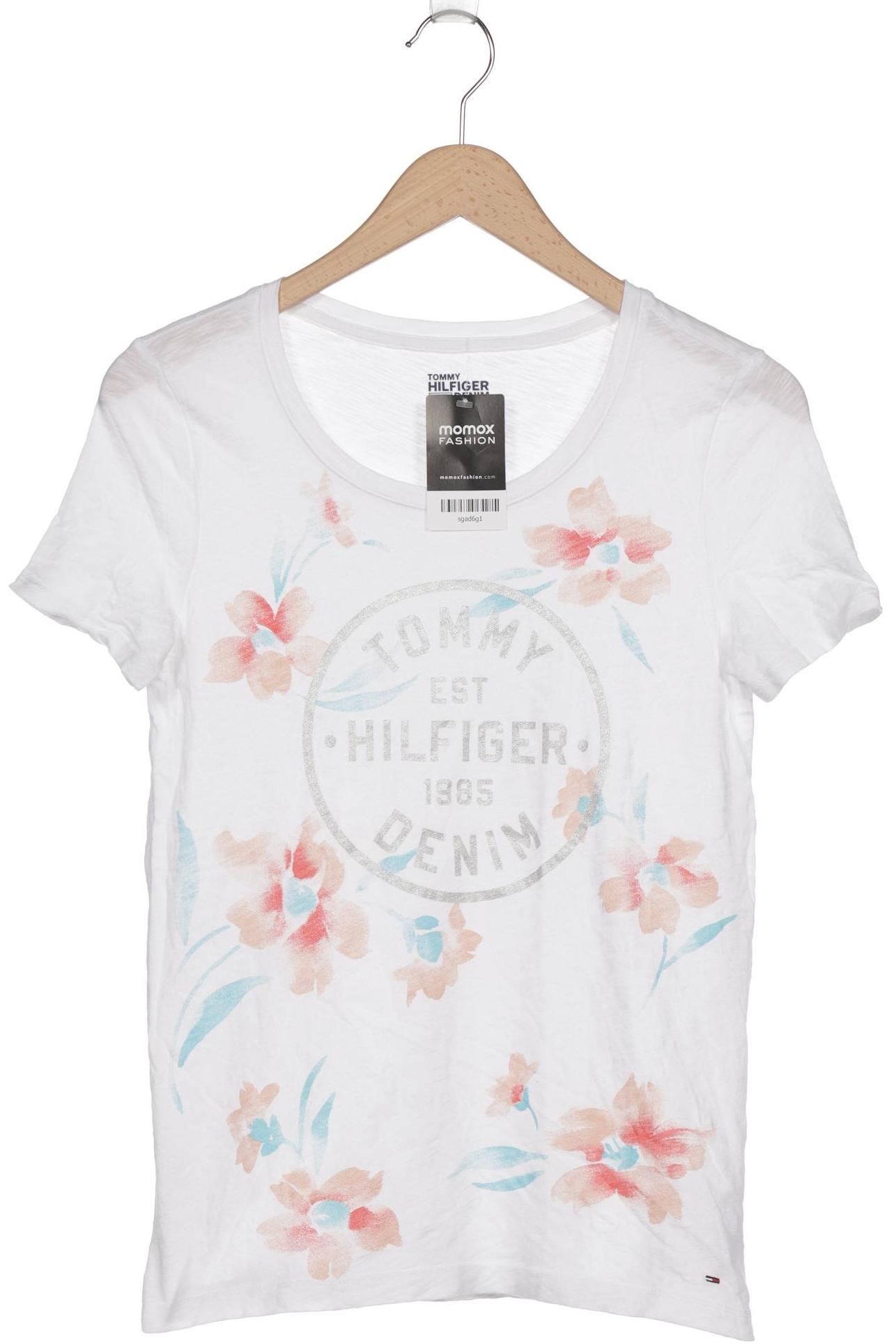 

Hilfiger Denim Damen T-Shirt, weiß, Gr. 34