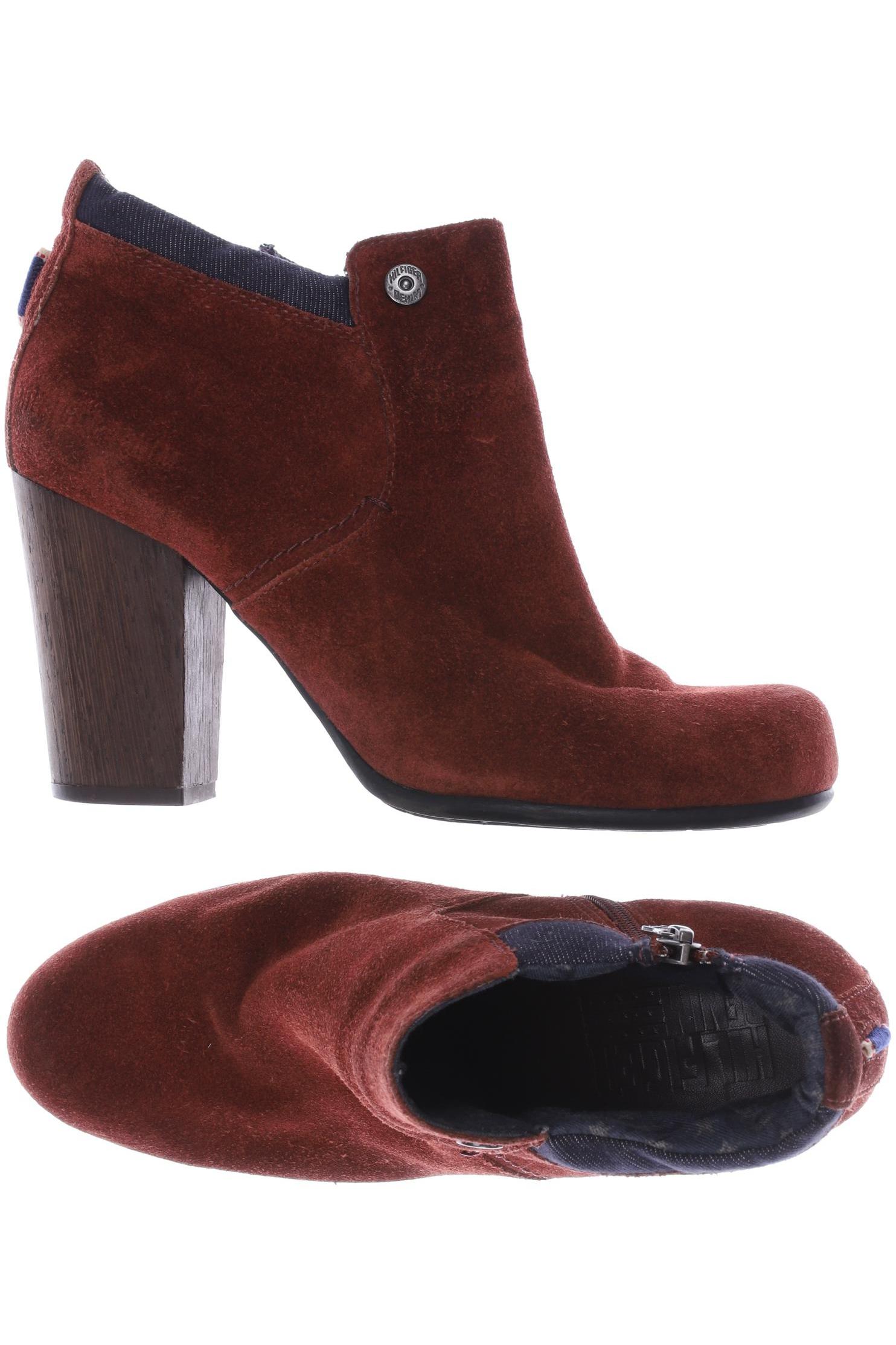 

Hilfiger Denim Damen Stiefelette, rot, Gr. 38