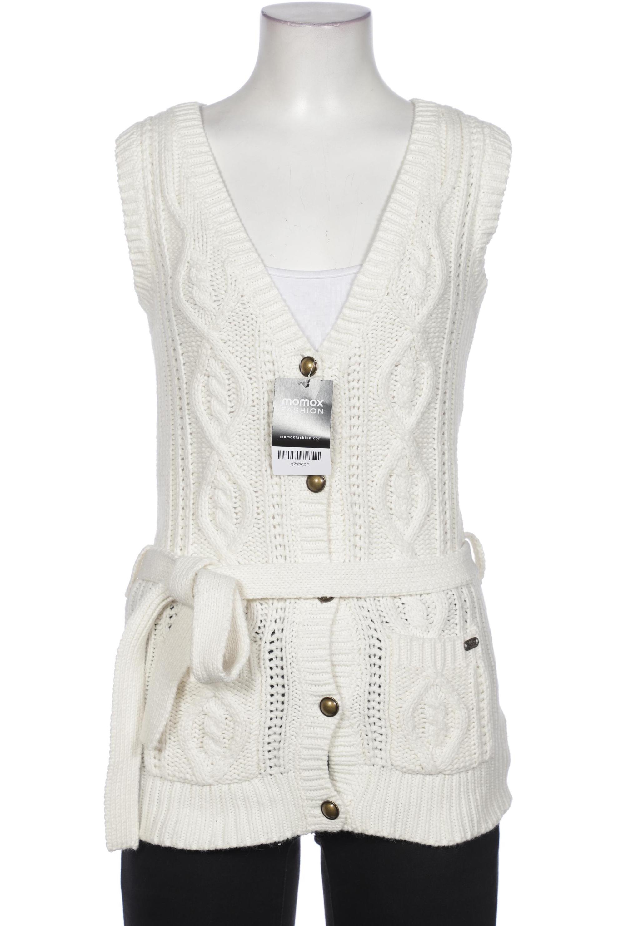 

HILFIGER DENIM Damen Strickjacke, cremeweiß