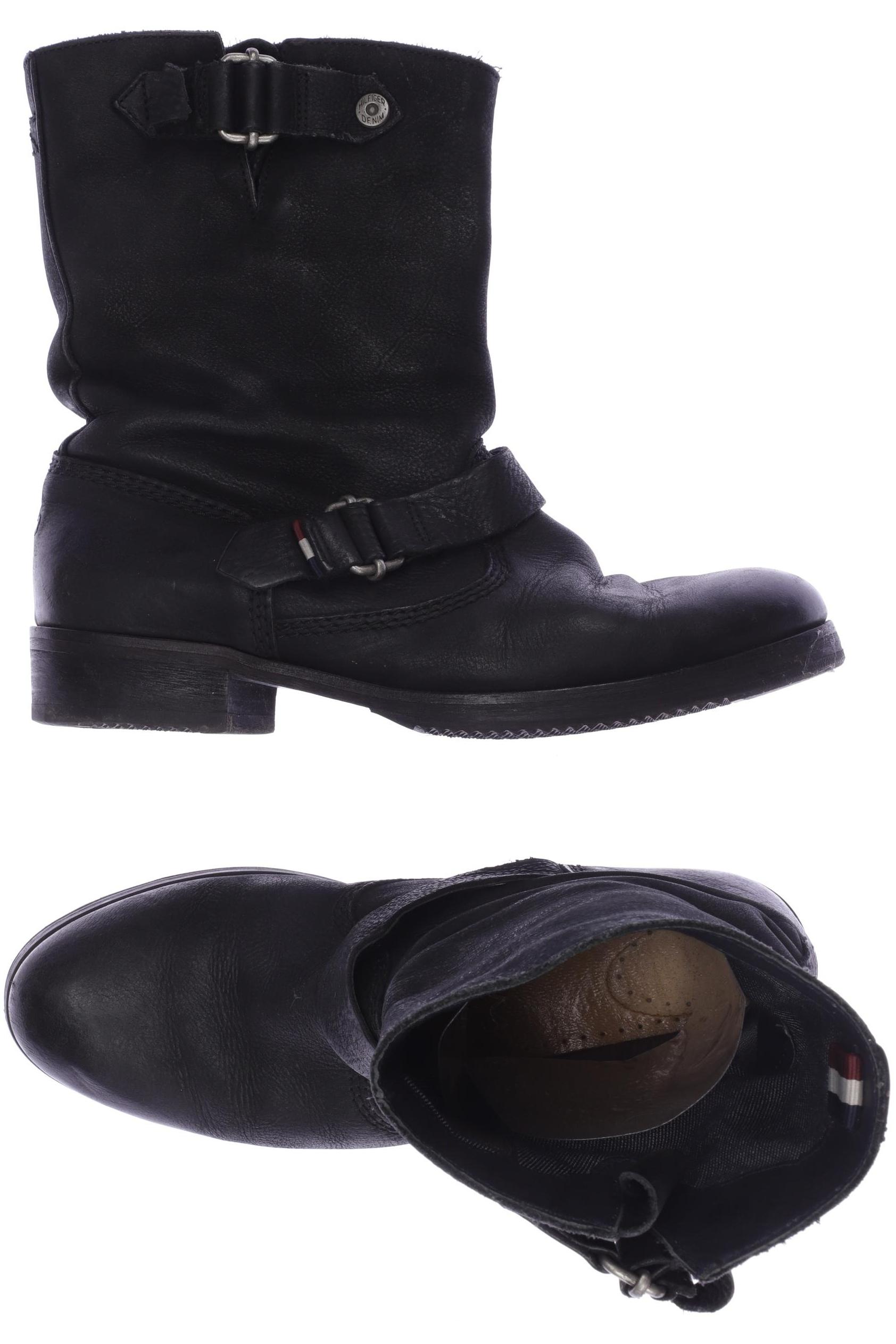 

HILFIGER DENIM Damen Stiefel, schwarz