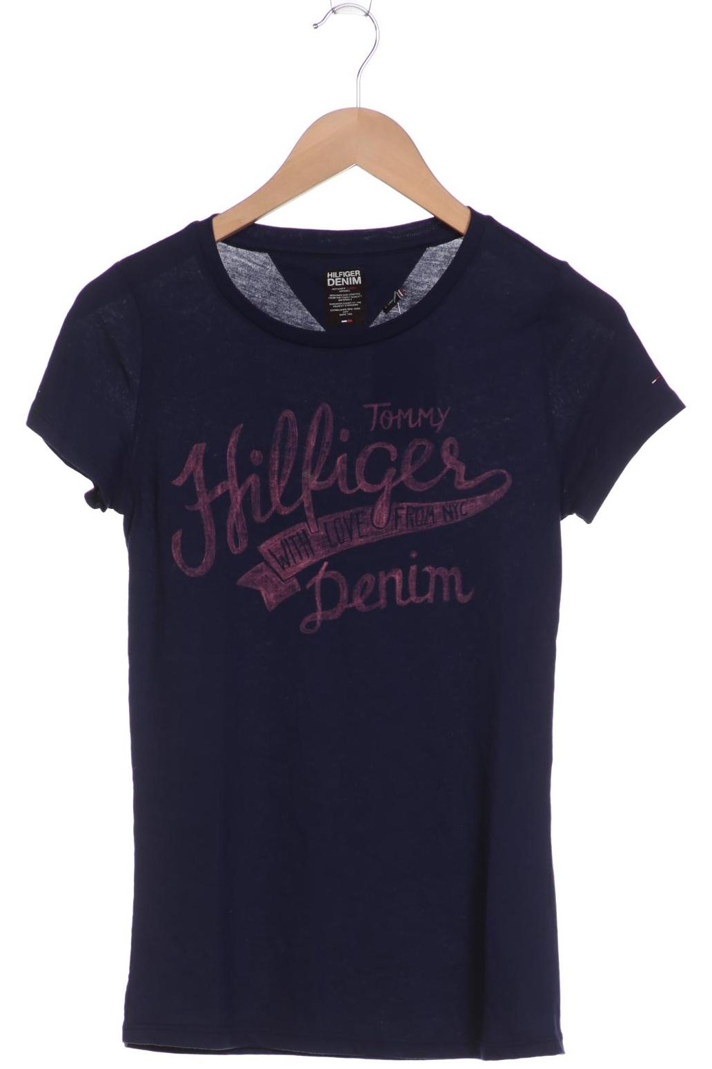 

HILFIGER DENIM Damen T-Shirt, marineblau