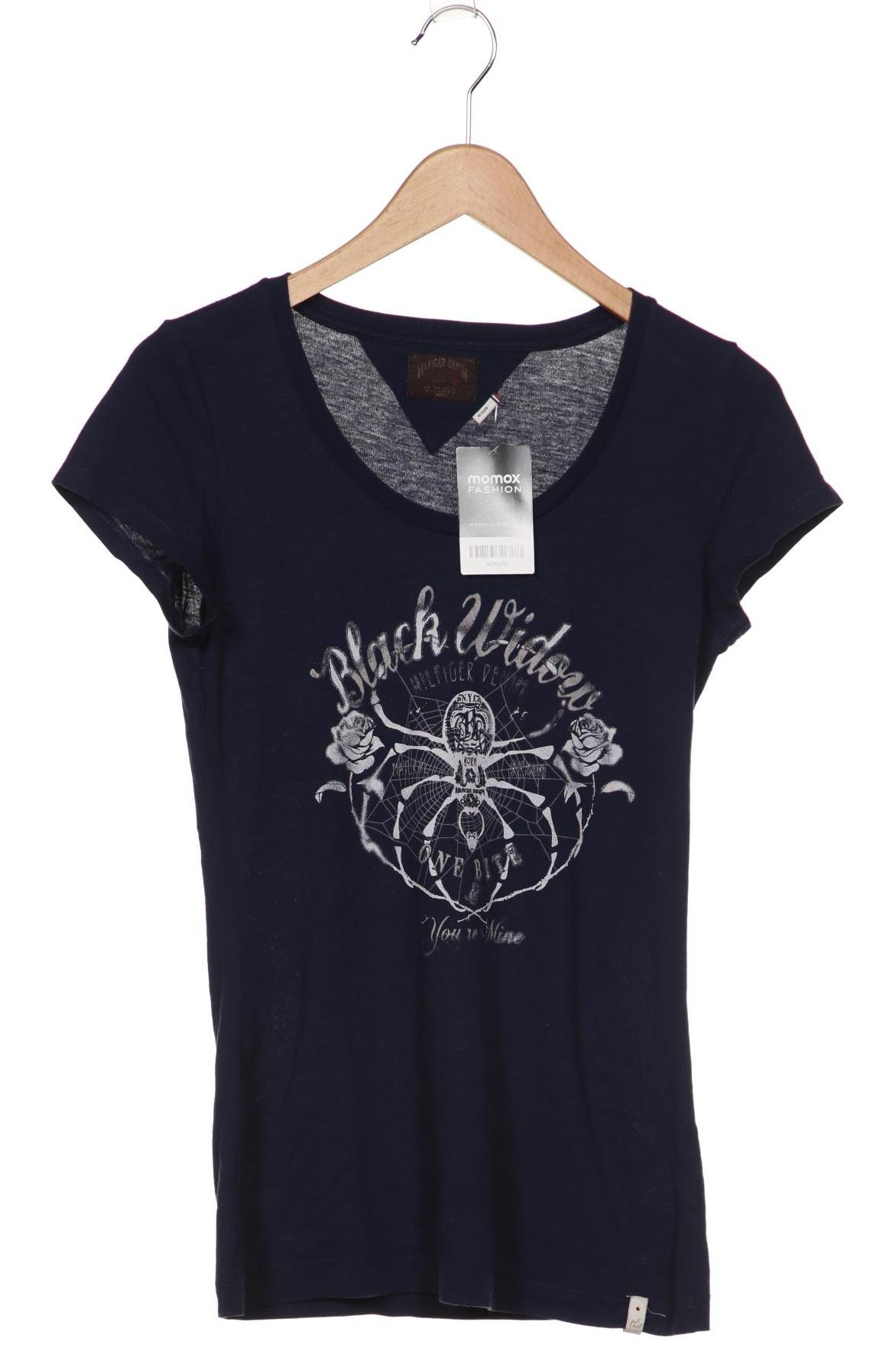 

HILFIGER DENIM Damen T-Shirt, marineblau