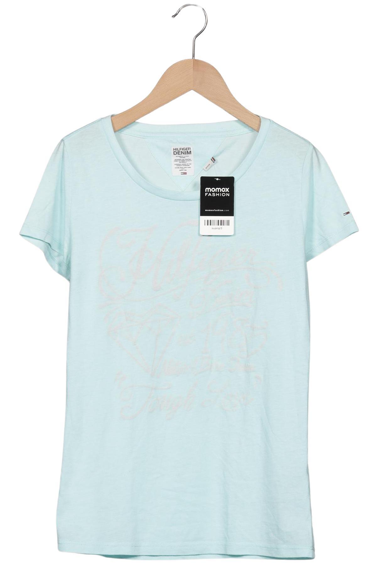

Hilfiger Denim Damen T-Shirt, hellblau, Gr. 38