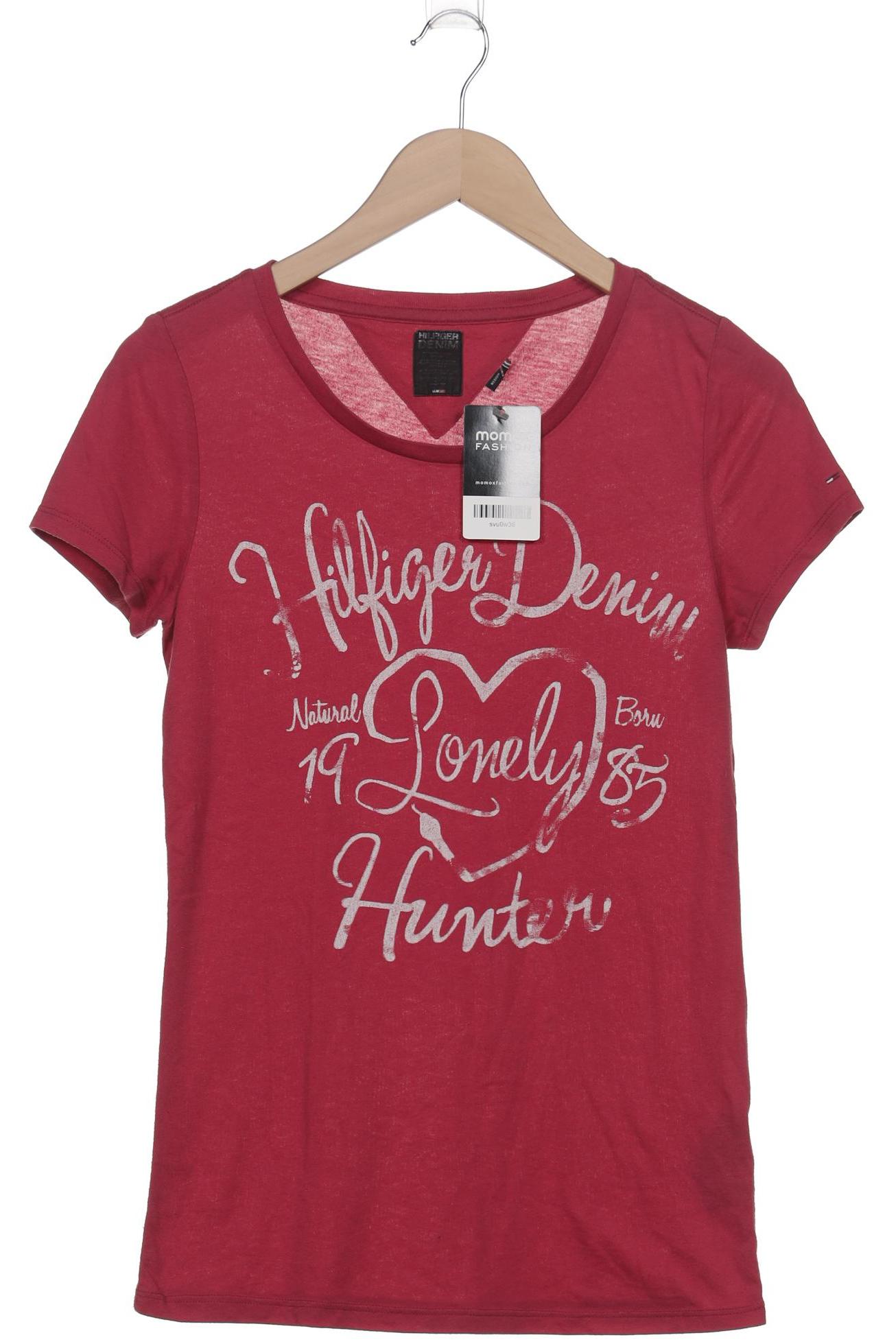 

Hilfiger Denim Damen T-Shirt, pink, Gr. 38