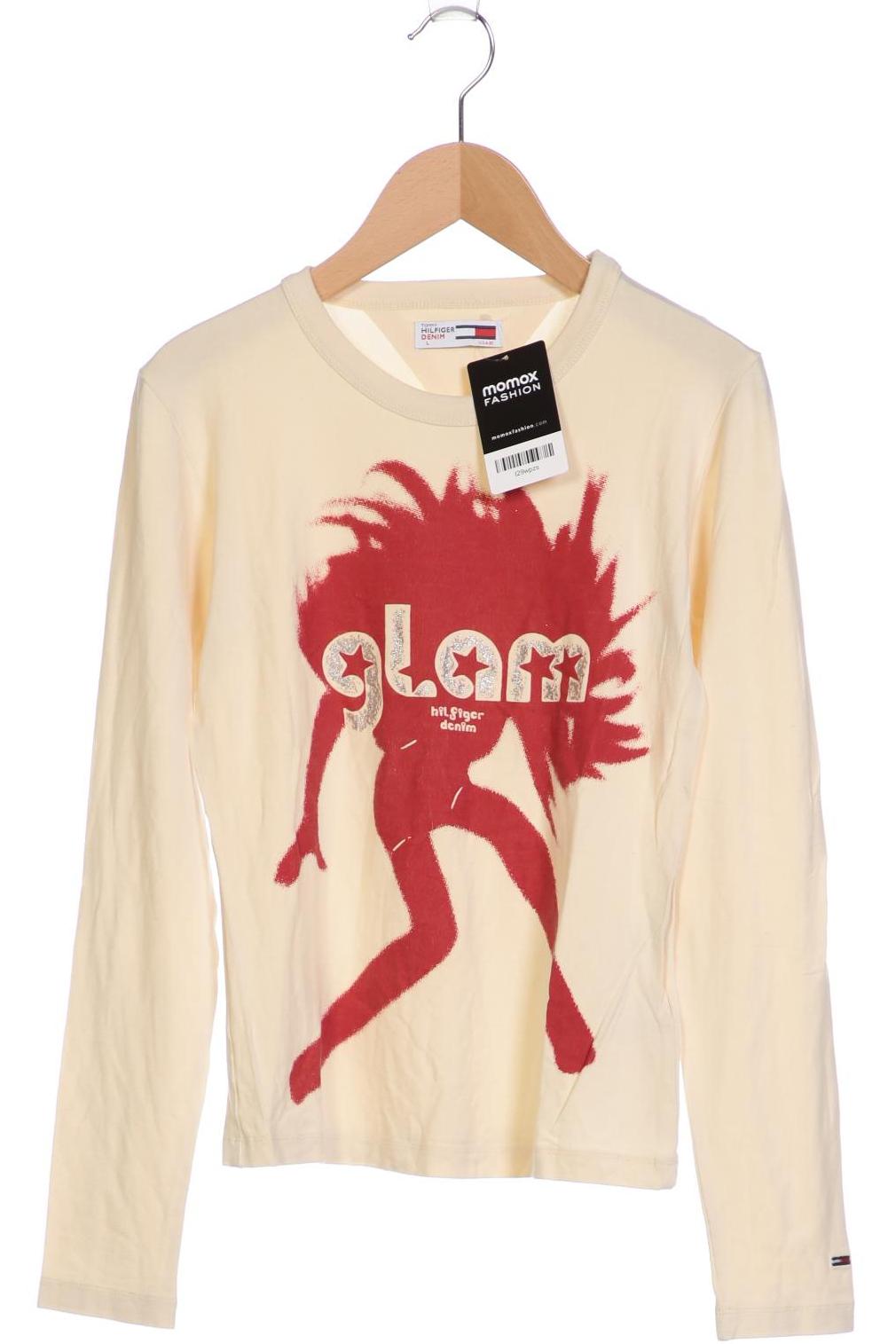 

Hilfiger Denim Damen Langarmshirt, cremeweiß, Gr. 42