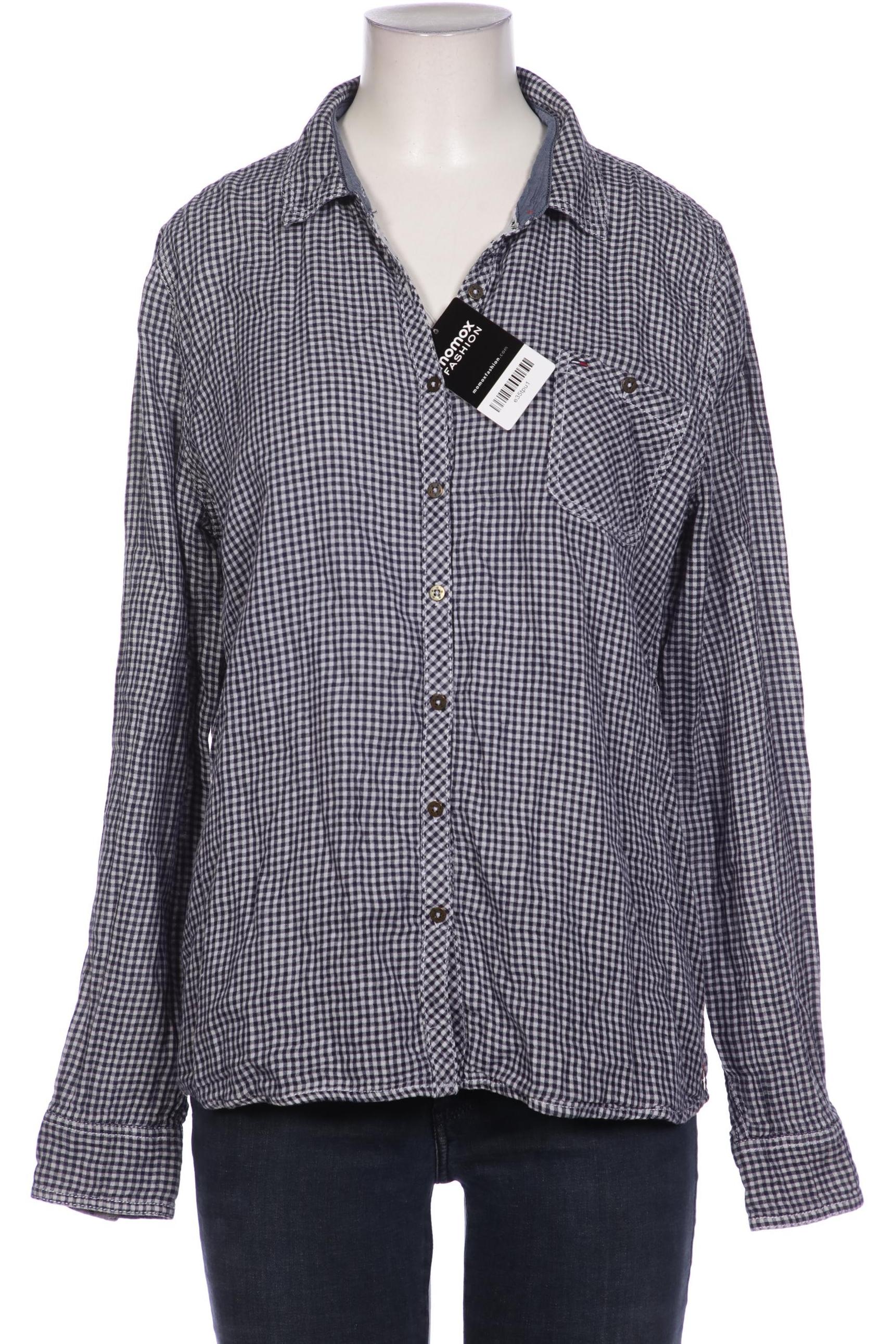 

Hilfiger Denim Damen Bluse, blau, Gr. 44