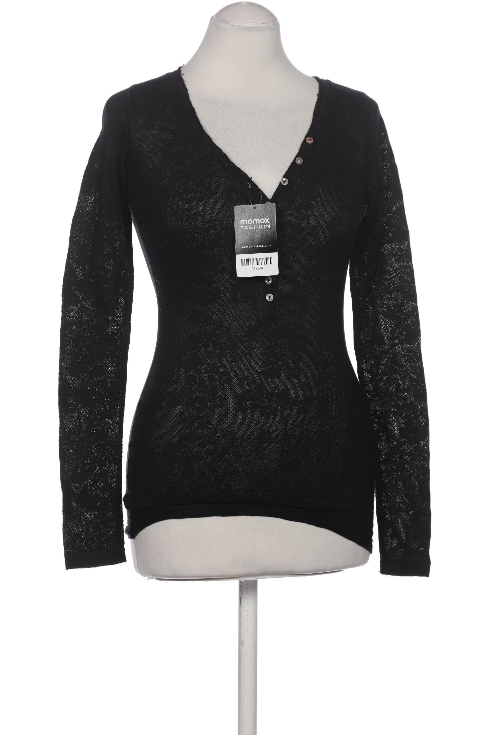 

Hilfiger Denim Damen Langarmshirt, schwarz, Gr. 36