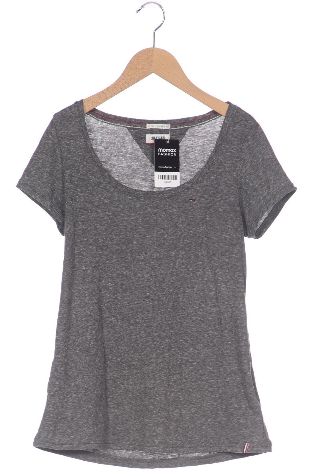 

Hilfiger Denim Damen T-Shirt, grau, Gr. 34